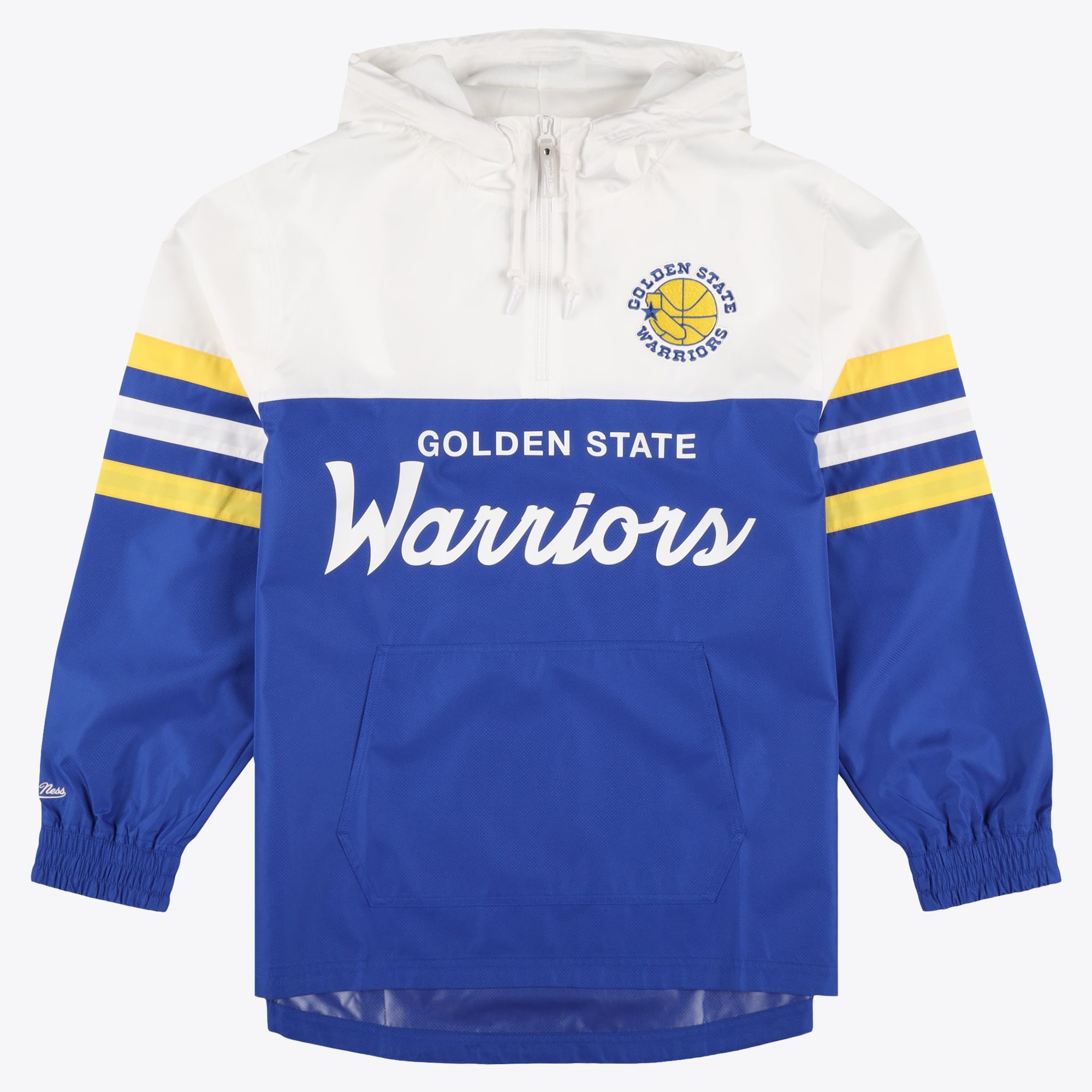Golden State Warriors Mitchell & Ness Leichtgewicht-Windbreaker Anorak - Herren