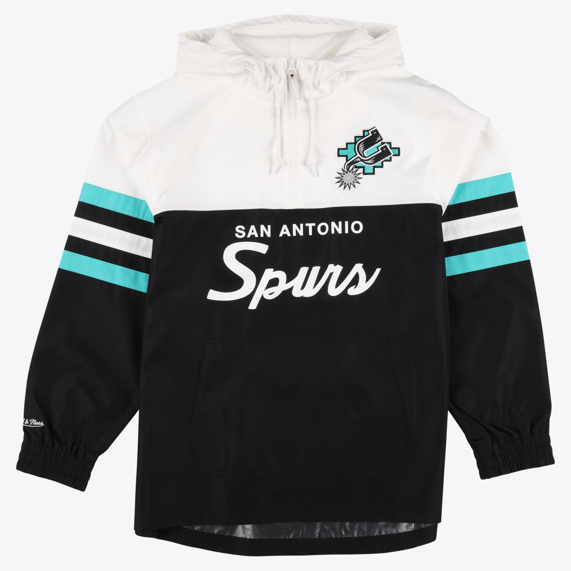 San Antonio Spurs Mitchell & Ness Leichter Windbreaker Anorak - Herren