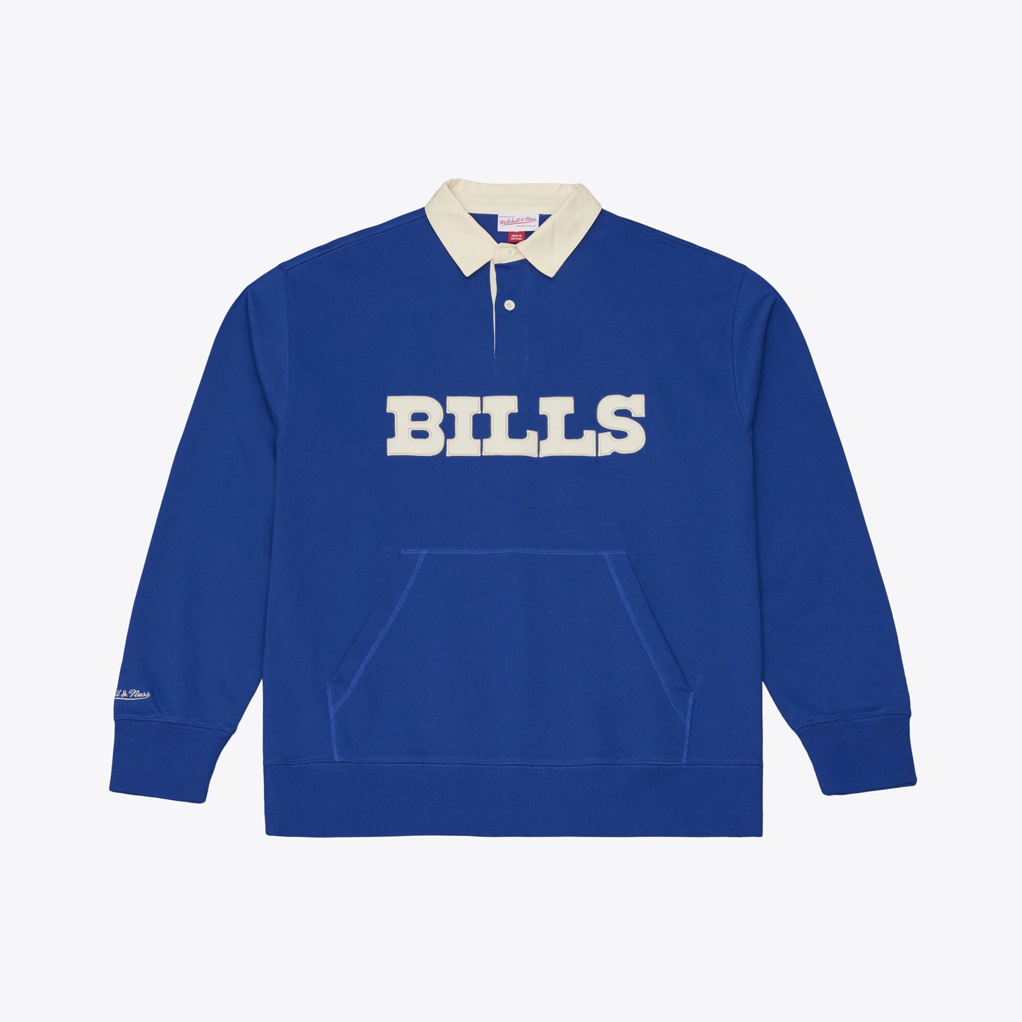 Camiseta de rugby Mitchell & Ness Retro Roots de los Buffalo Bills NFL para hombre