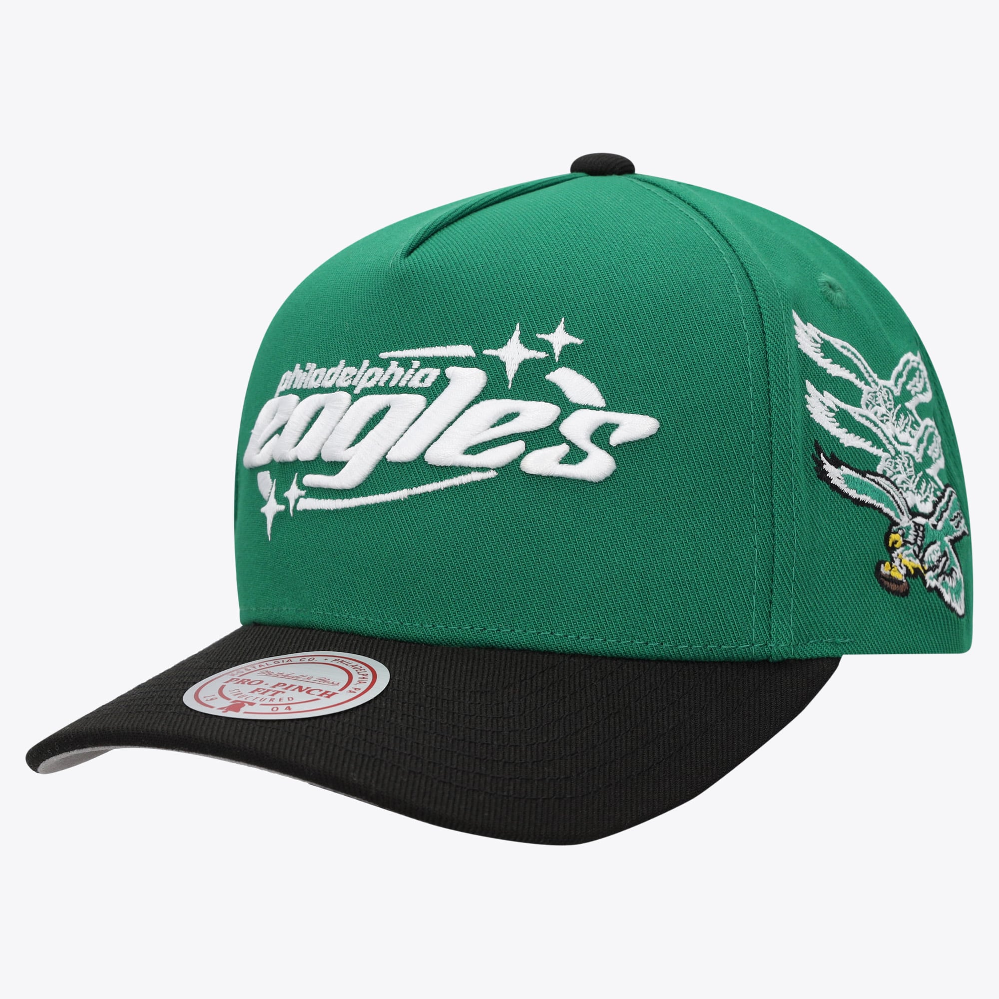 Philadelphia Eagles NFL Mitchell & Ness 404 Club Stars Snapback