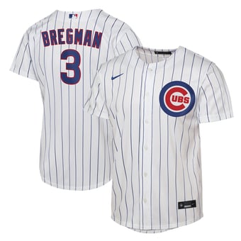 Youth Nike Alex Bregman White Chicago Cubs Home Replica Jersey