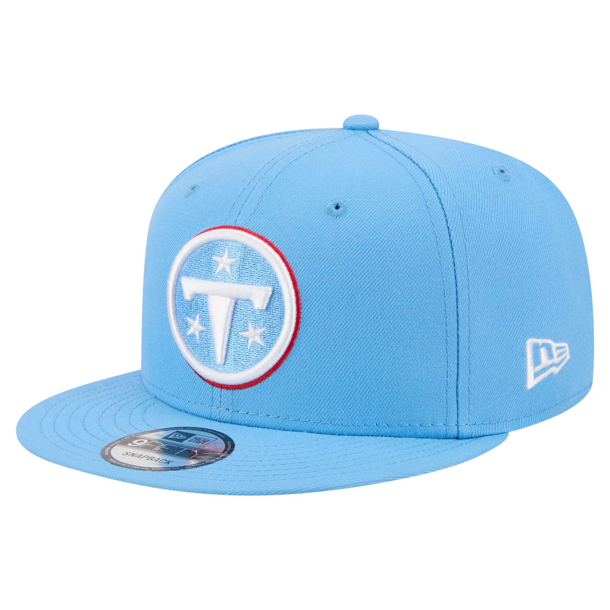 Men's New Era  Light Blue Tennessee Titans  9FIFTY Snapback Hat