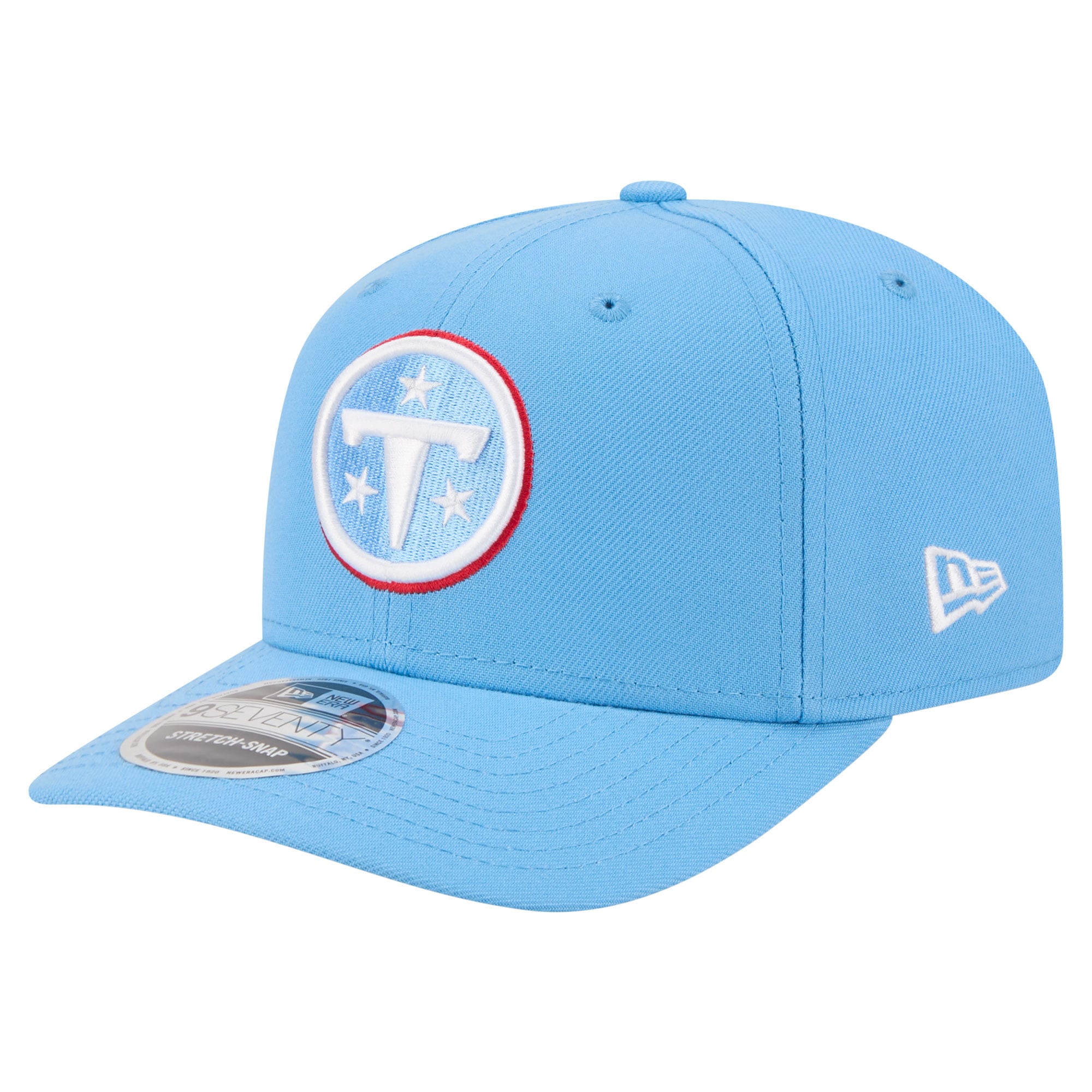 Men's New Era  Light Blue Tennessee Titans  9SEVENTY Adjustable Hat