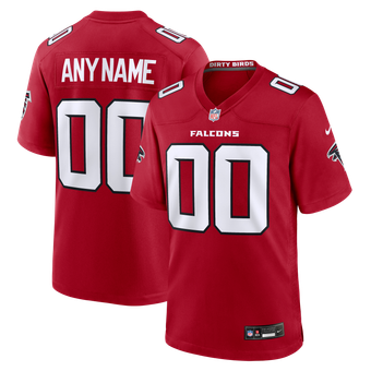 Atlanta Falcons Nike Game Home Jersey - Custom - Mens