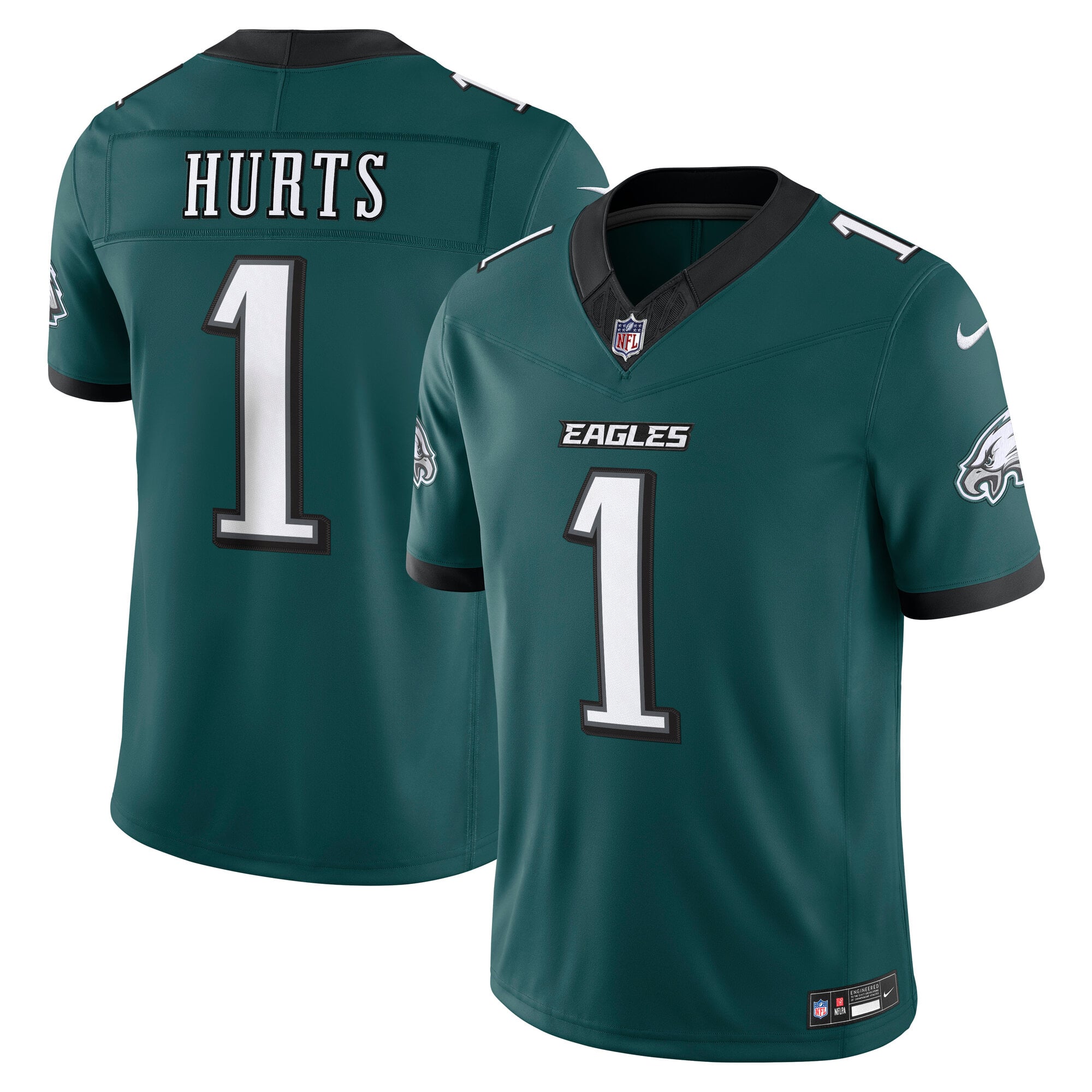 Camiseta Nike Limited de la 1ª equipación del Philadelphia Eagles - Jalen Hurts - Hombre