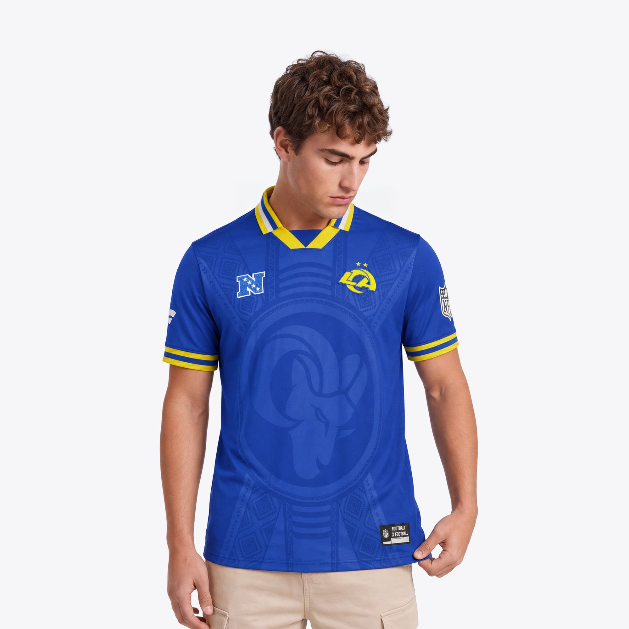 Camiseta para aficionados Fanatics Football x Football Los Angeles Rams 2026 – Unisex