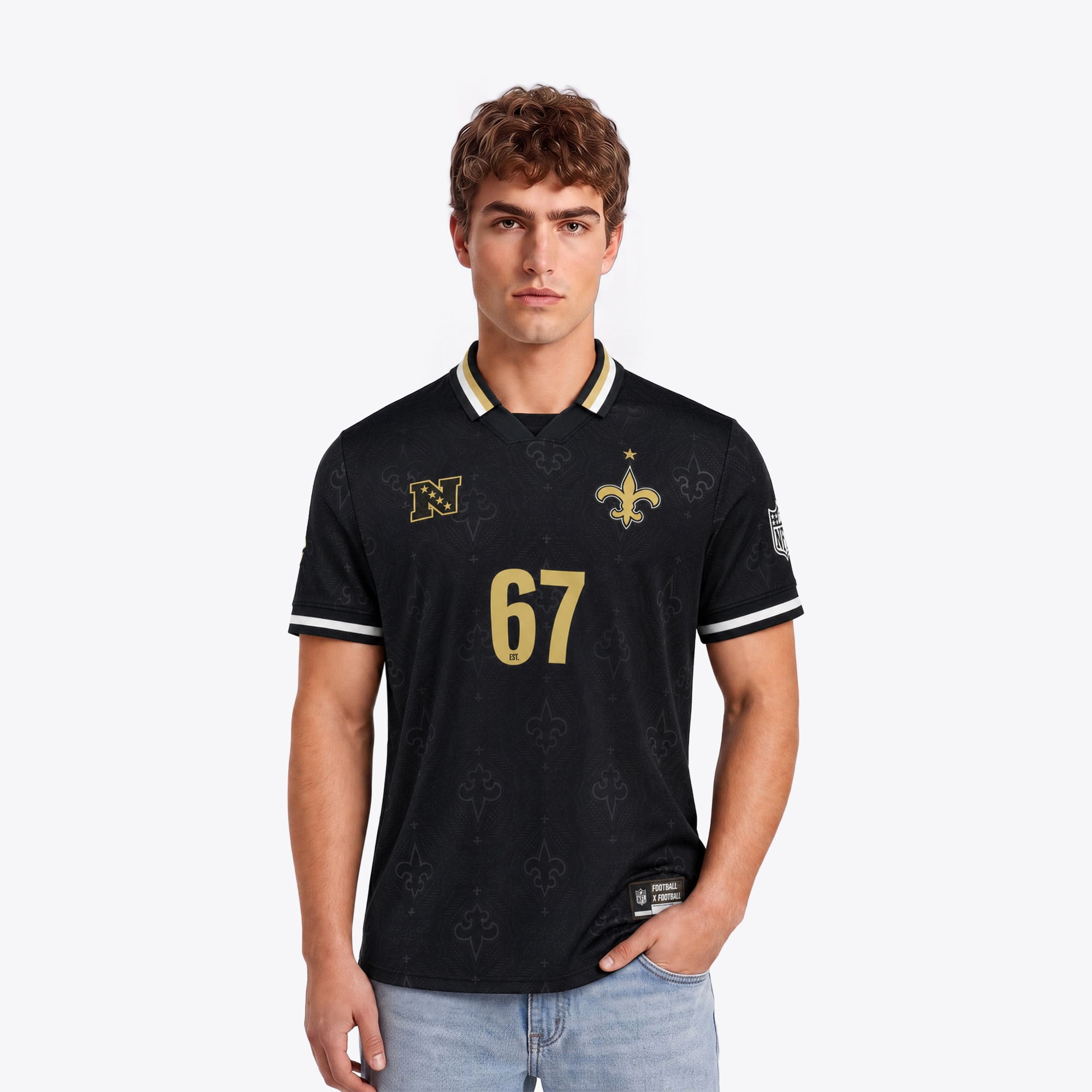 Maglia da tifoso New Orleans Saints Fanatics Football x Football 2026 – Unisex