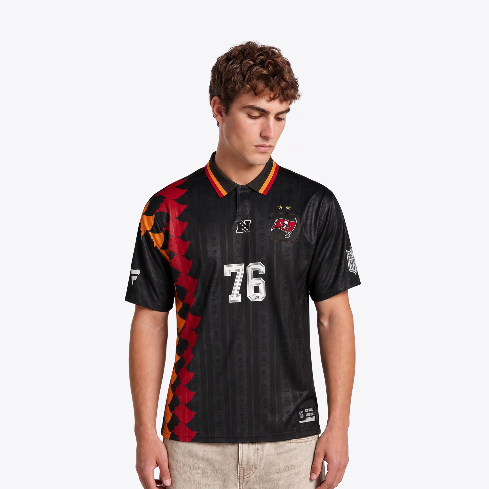 Maglia da tifoso Tampa Bay Buccaneers Fanatics Football x Football 2026 – Unisex
