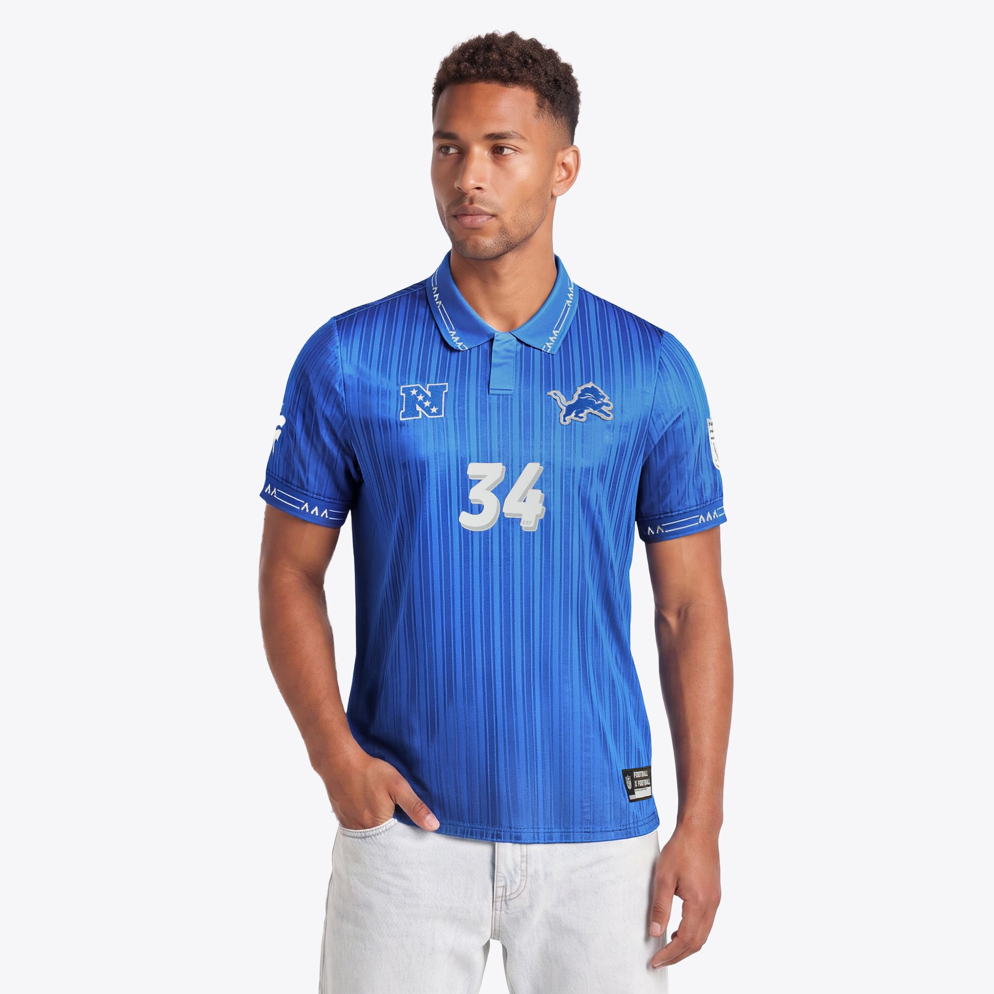 Camiseta para aficionados Fanatics Football x Football Detroit Lions 2026 – Unisex