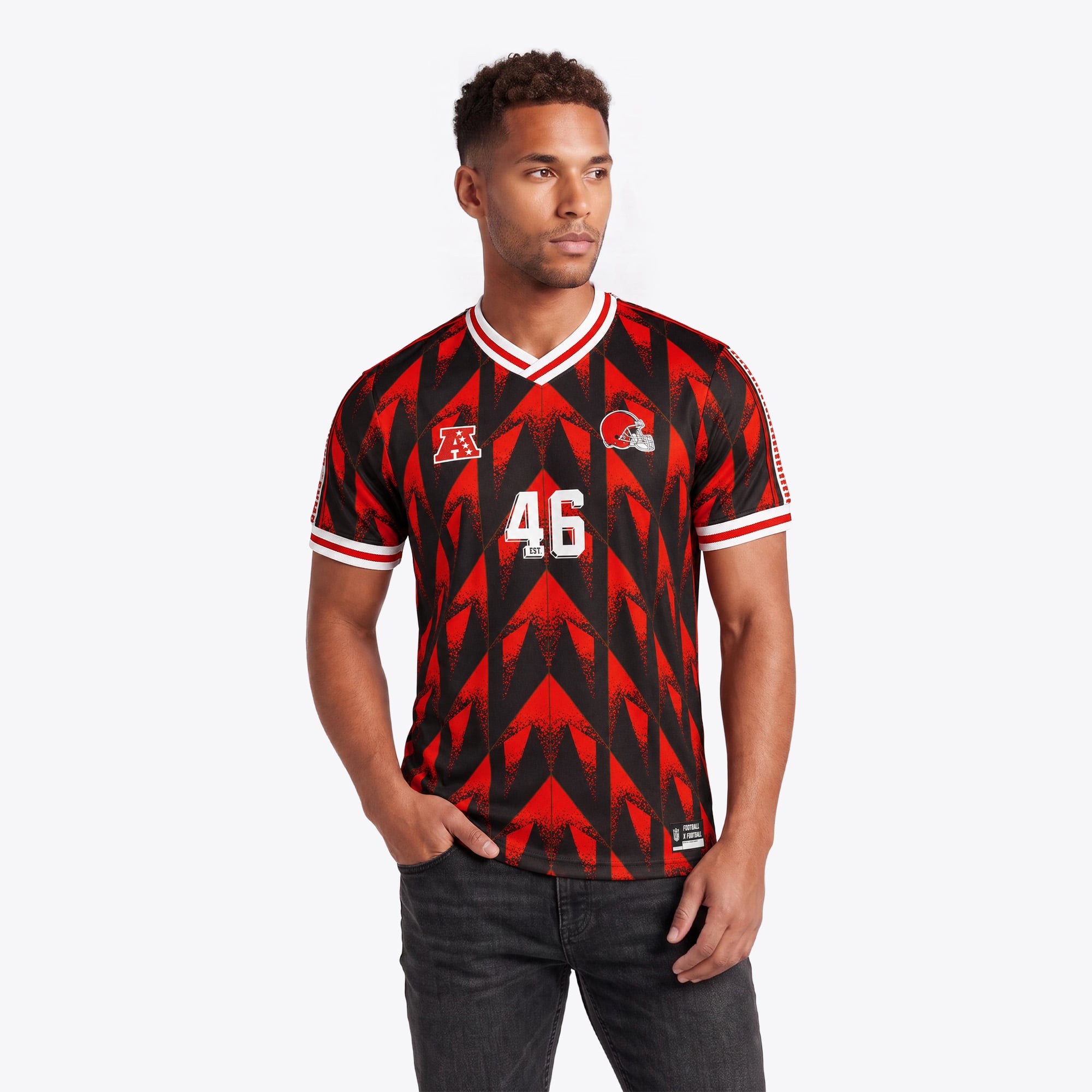 Maglia da tifoso Cleveland Browns Fanatics Football x Football 2026 – Unisex
