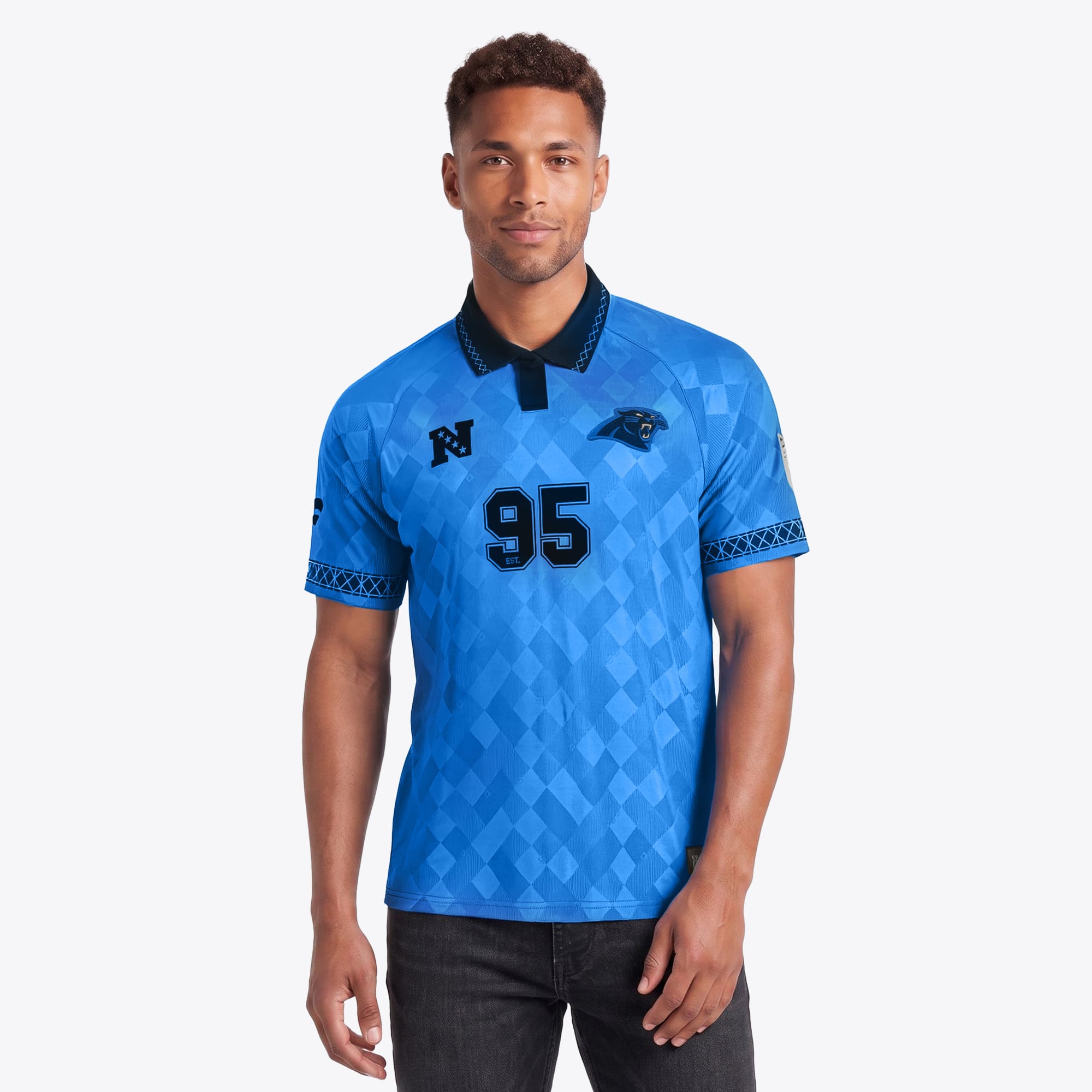 Maglia da tifoso Carolina Panthers Fanatics Football x Football 2026 – Unisex
