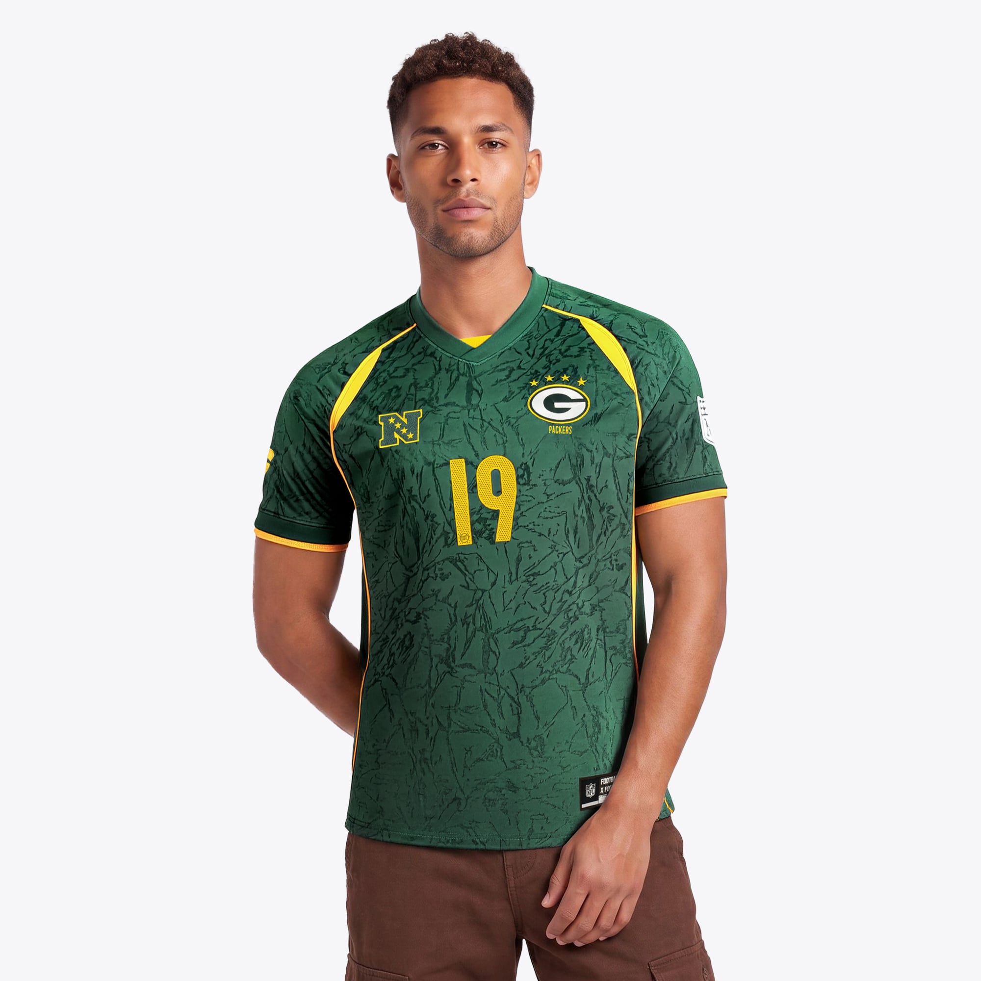 Green Bay Packers Fanatics Football x Football Fan Top 2026 - Unisex