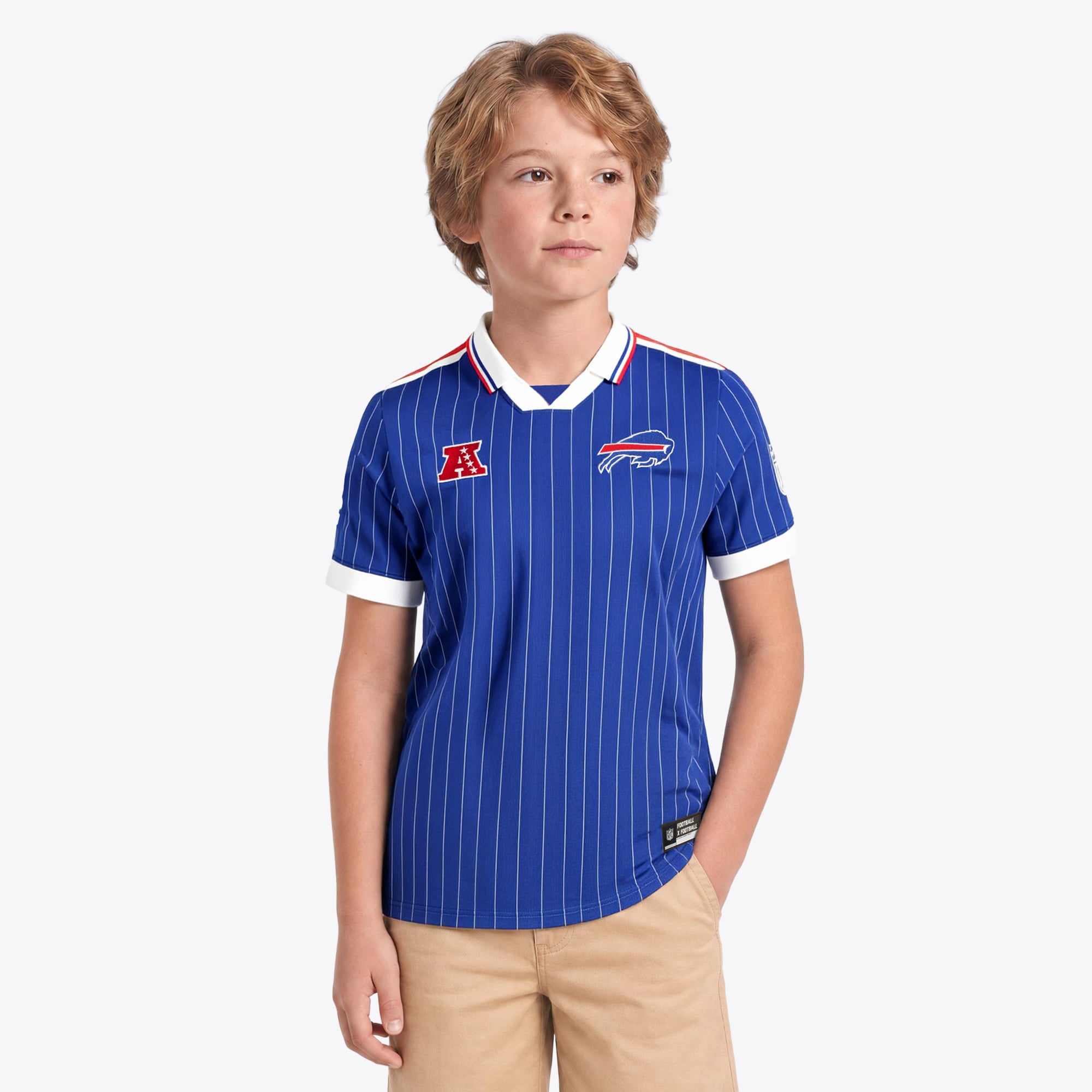 Maglia da tifoso Buffalo Bills Fanatics Football x Football 2026 - Giovani