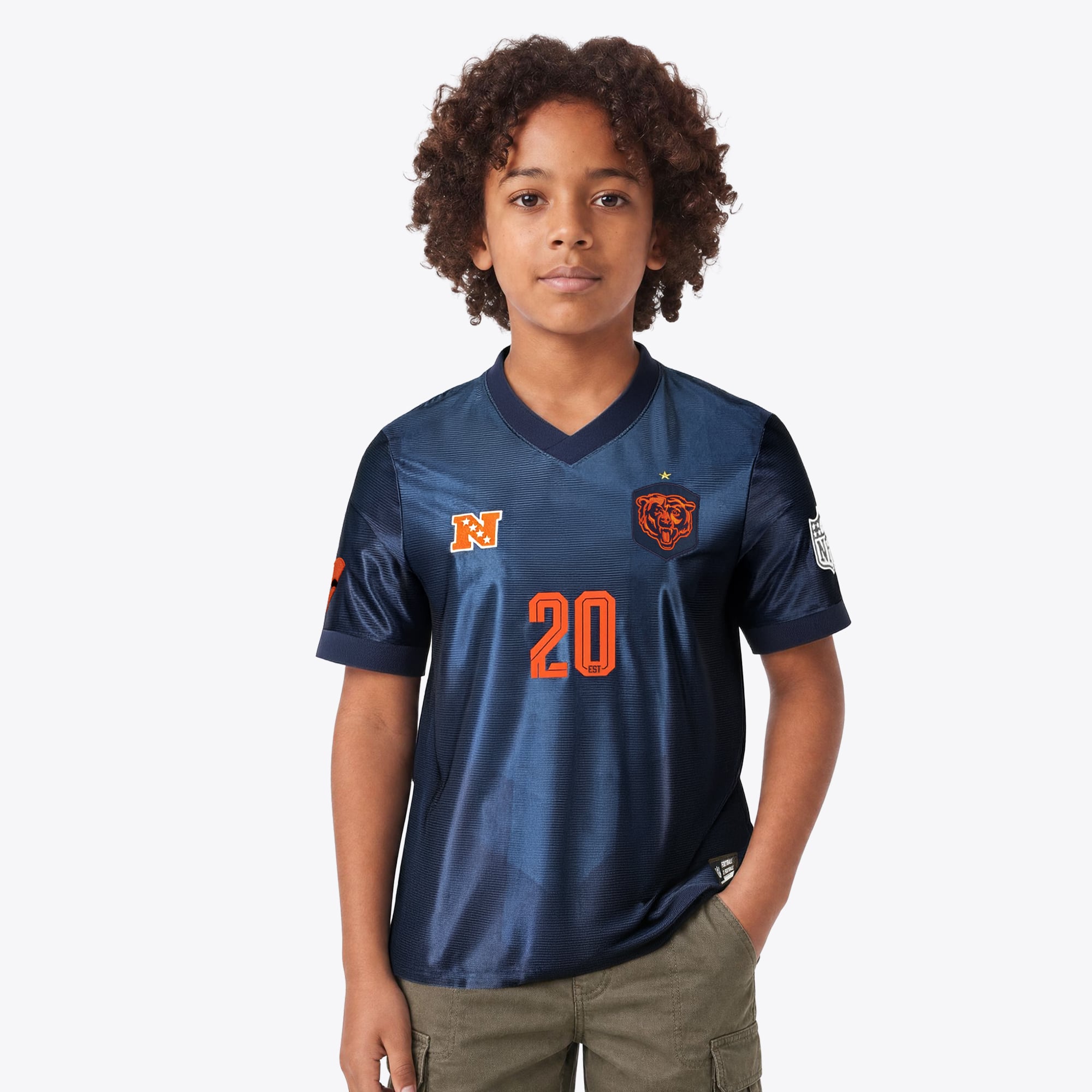 Maglia da tifoso Chicago Bears Fanatics Football x Football 2026 - Giovani