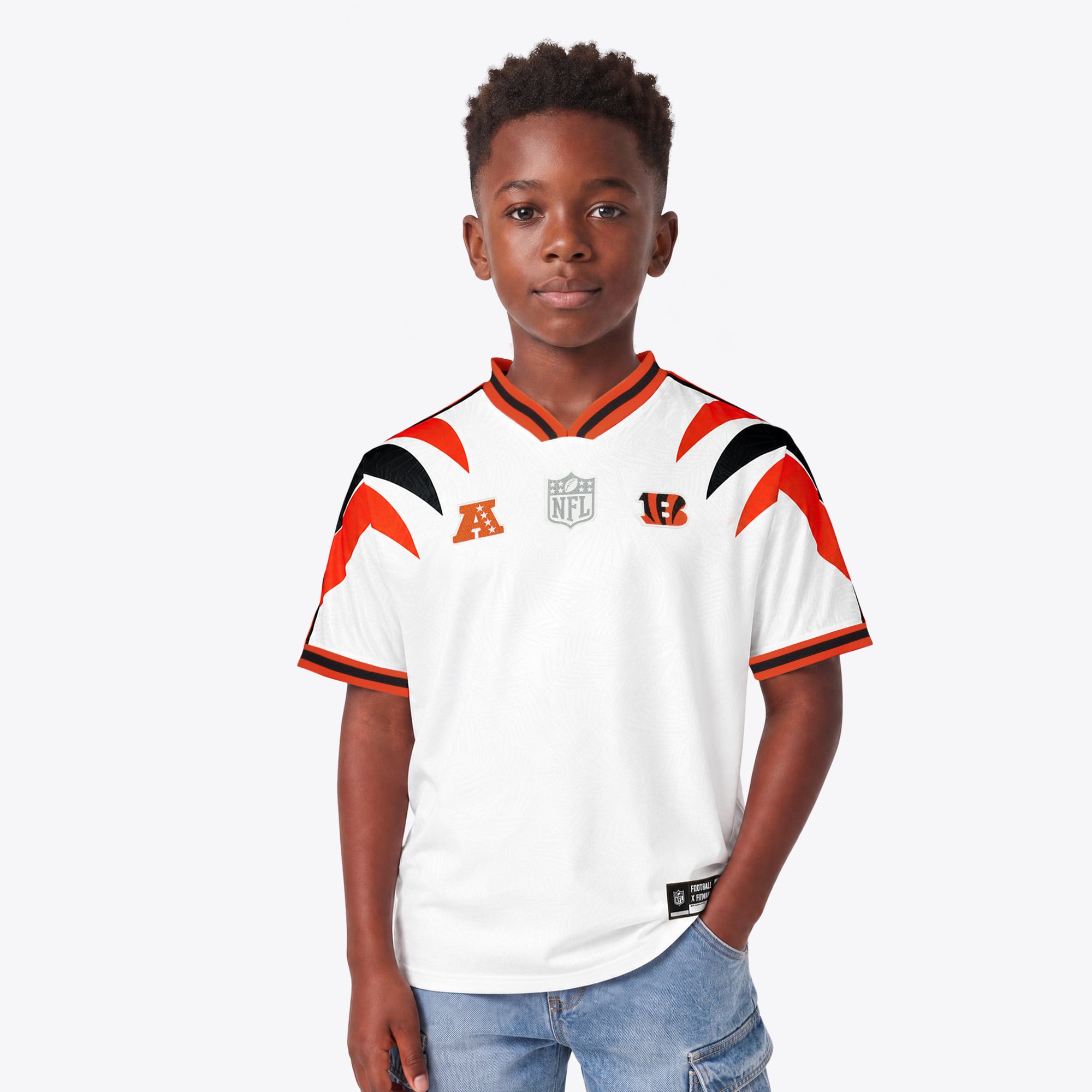 Maglia da tifoso Cincinnati Bengals Fanatics Football x Football 2026 - Giovani