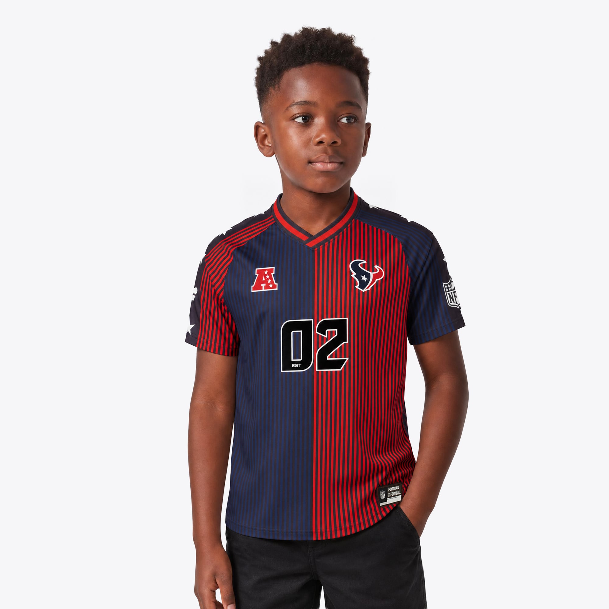 Maglia da tifoso Houston Texans Fanatics Football x Football 2026 - Giovani