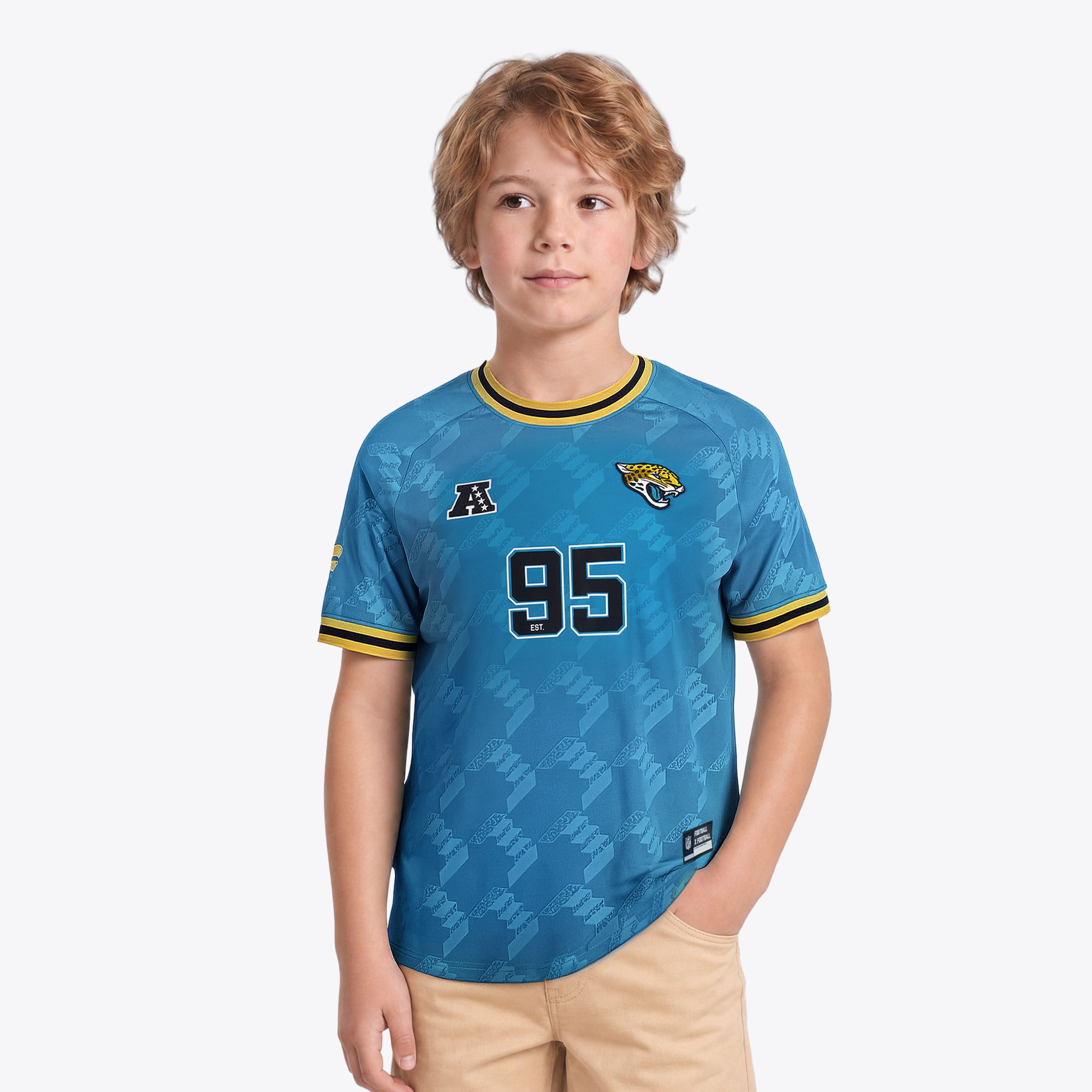 Maglia da tifoso Jacksonville Jaguars Fanatics Football x Football 2026 - Giovani