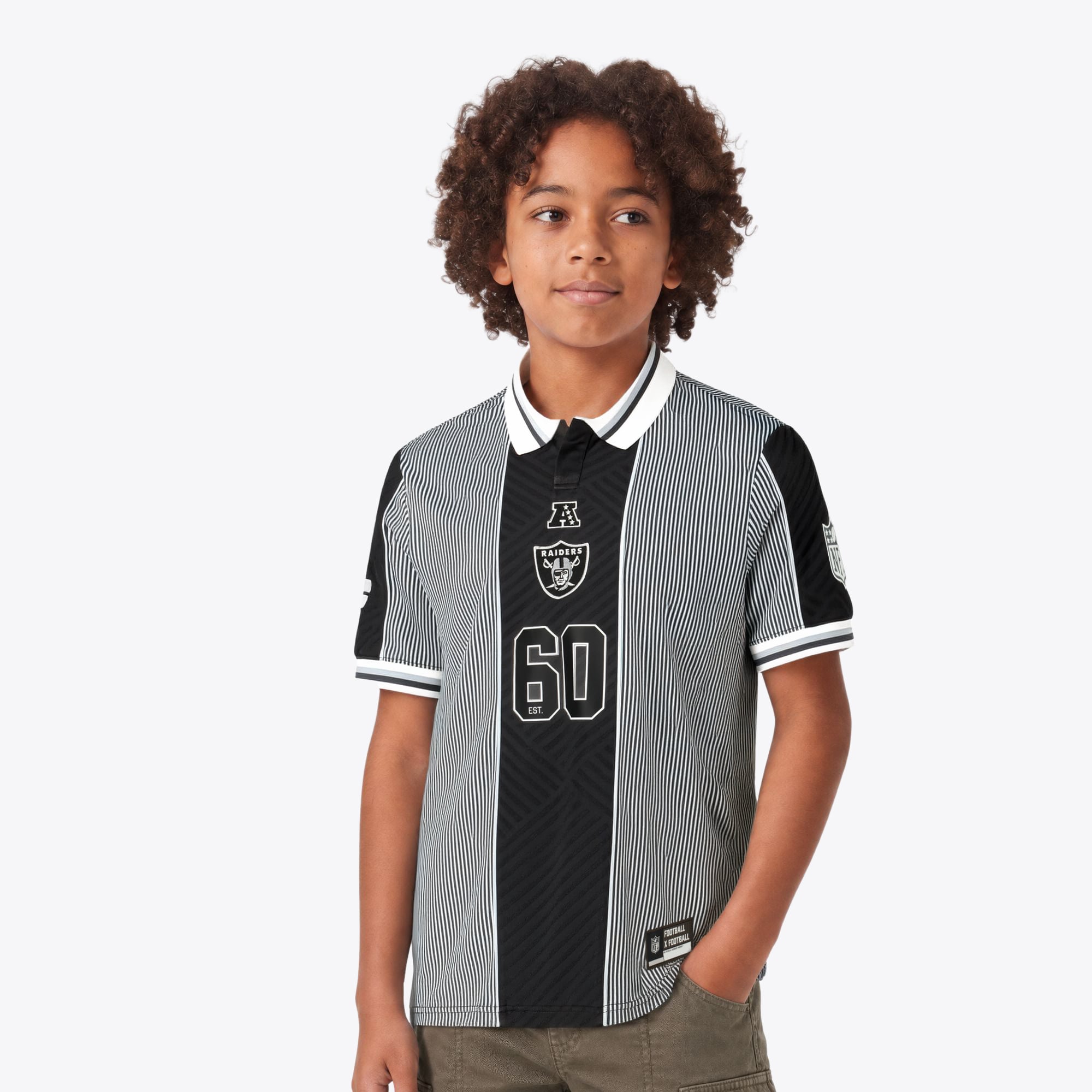 Maglia da tifoso Las Vegas Raiders Fanatics Football x Football 2026 - Giovani