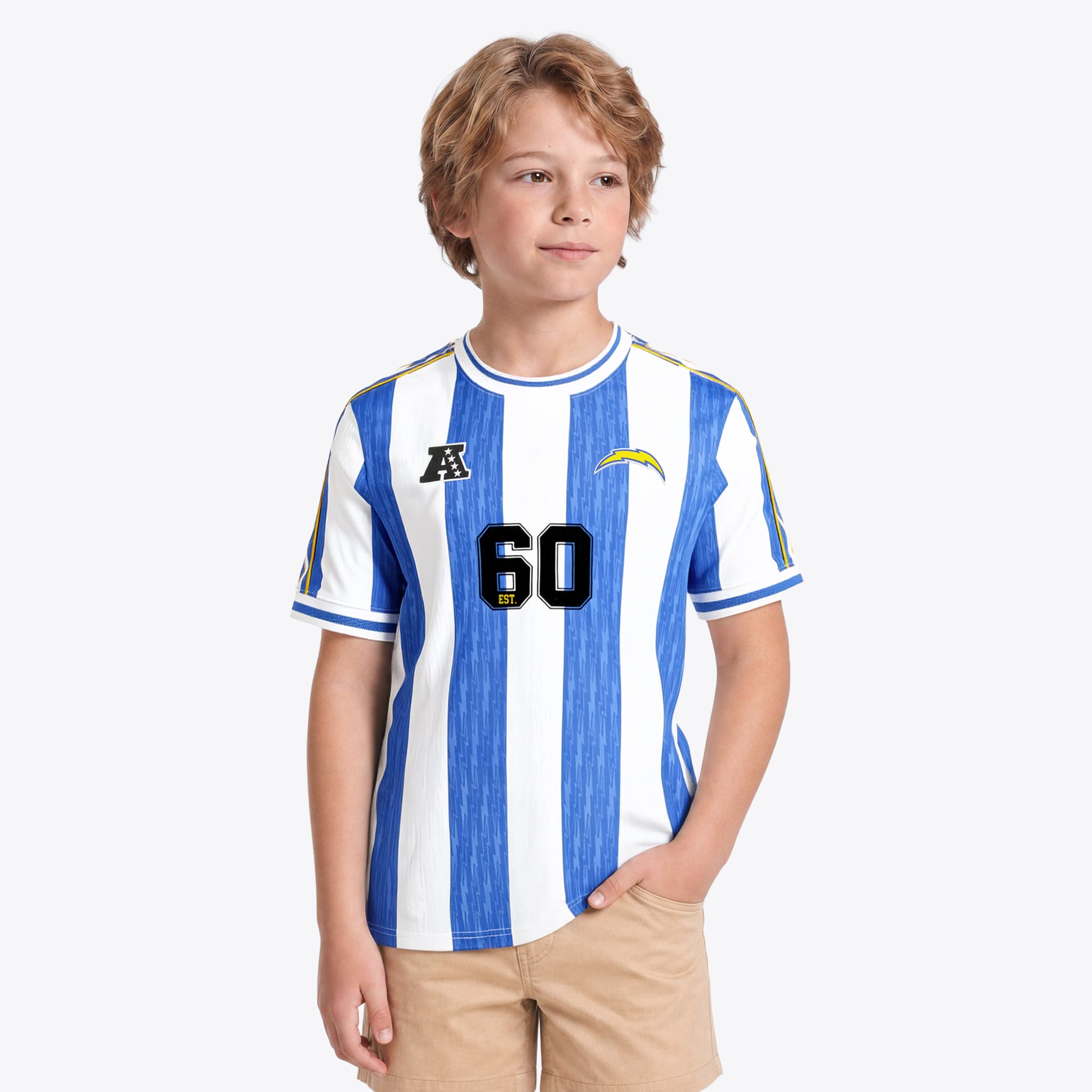 Maglia da tifoso Los Angeles Chargers Fanatics Football x Football 2026 - Giovani