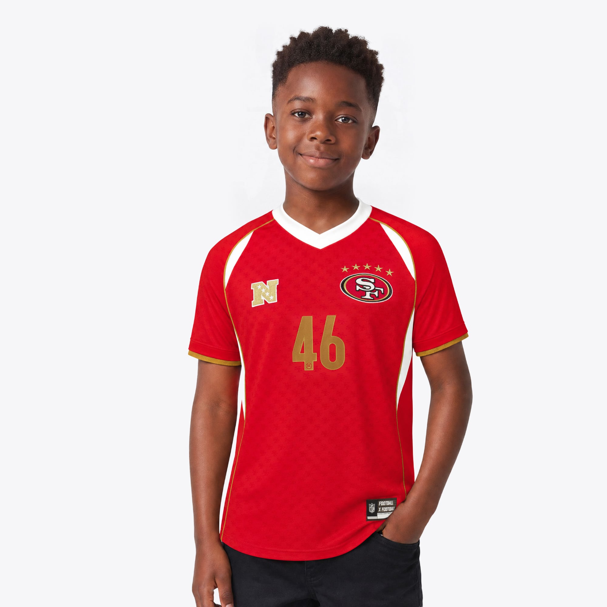 Maglia da tifoso San Francisco 49ers Fanatics Football x Football 2026 - Giovani