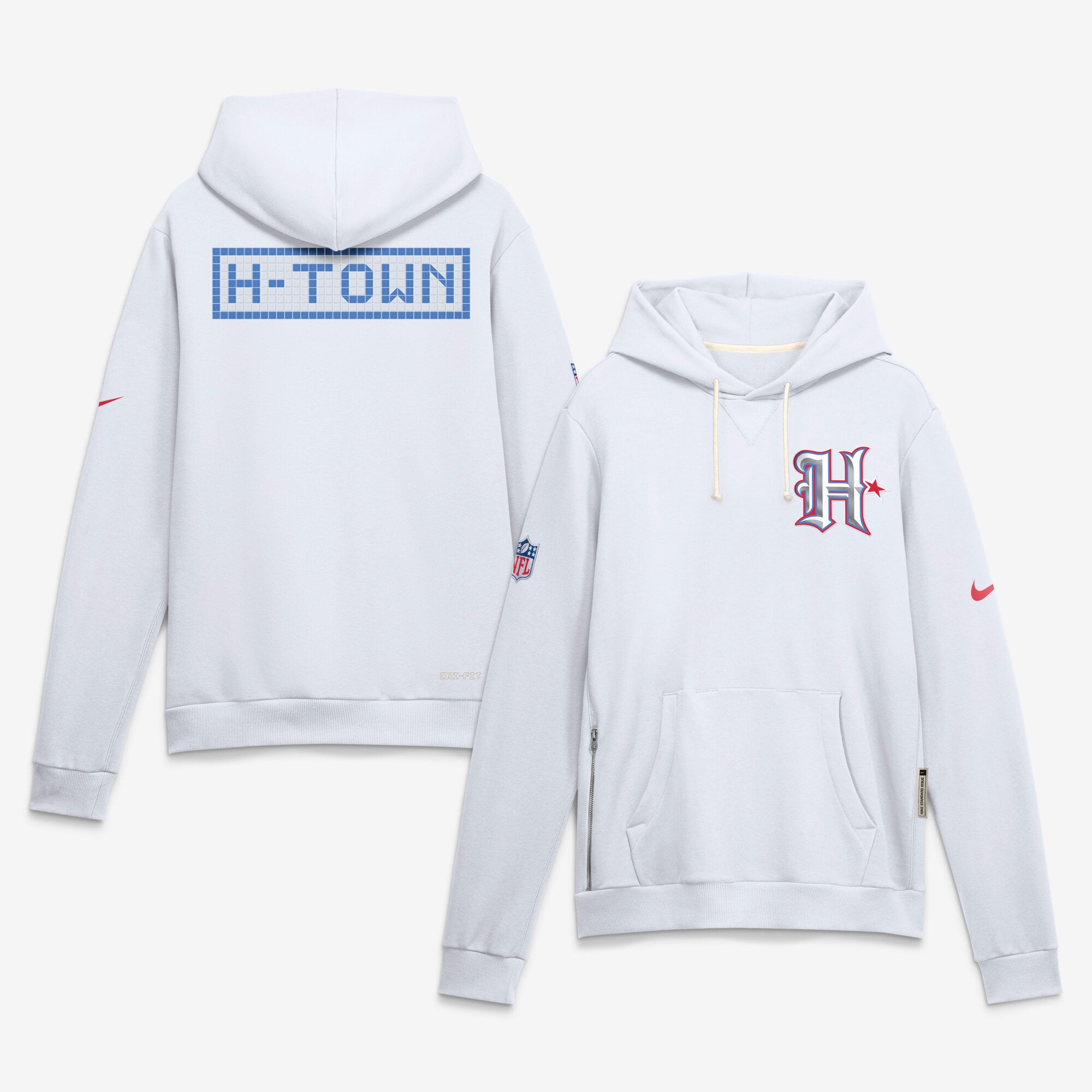 Sweat à capuche Houston Texans Rivalries Nike Dri-FIT - Homme