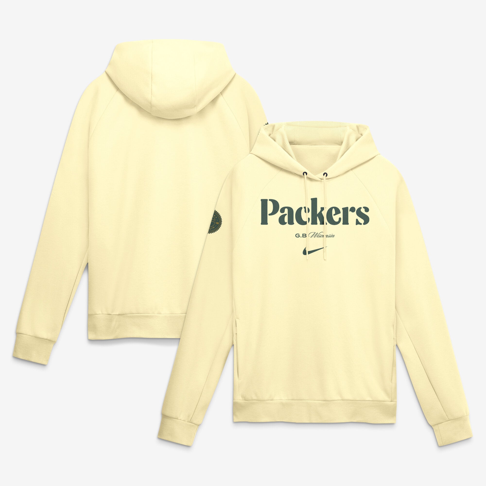Sweat à capuche Green Bay Packers Rivalries Dri-FIT Primary Nike - Homme
