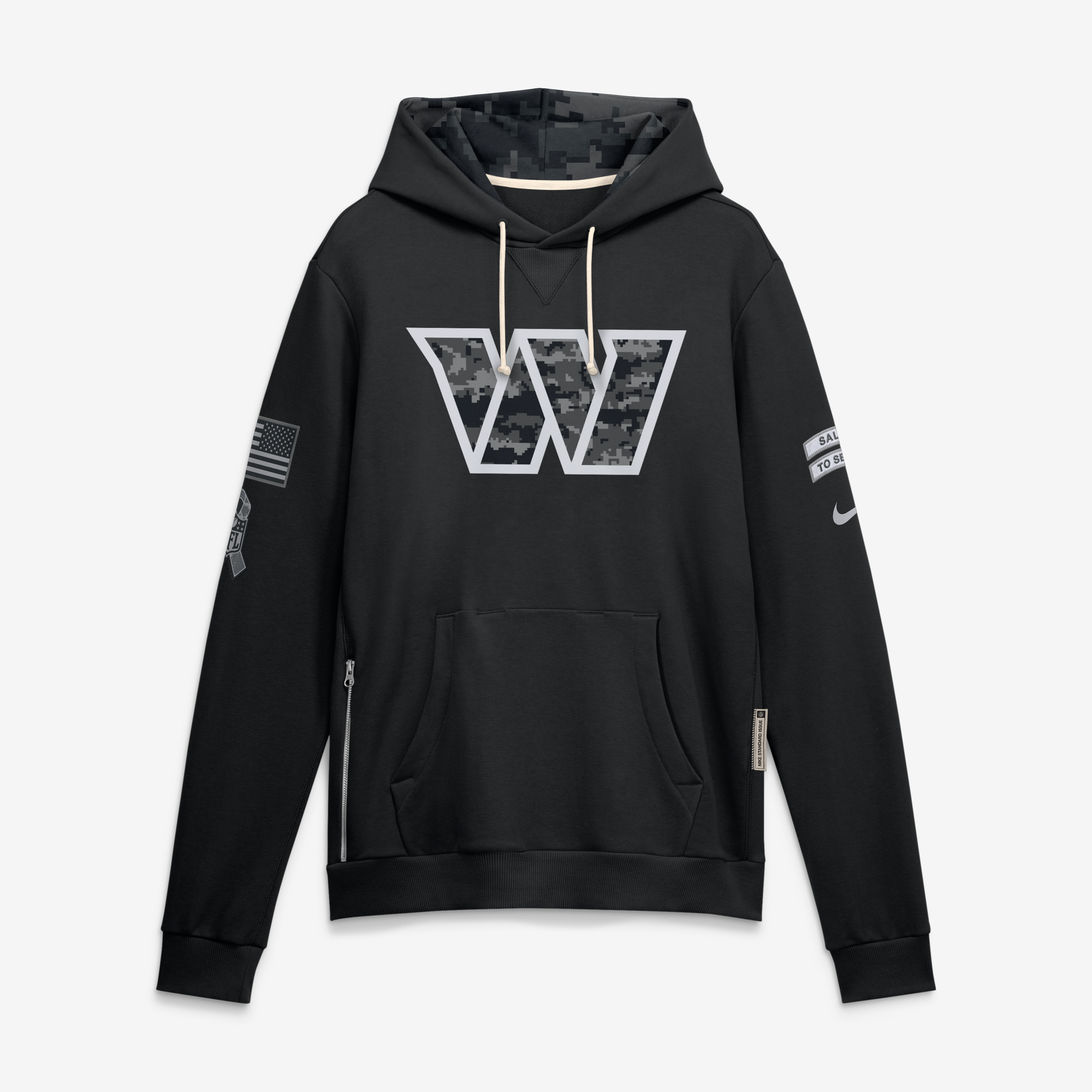 Sweat à capuche Washington Commanders Salute To Service Nike Dri-FIT - Homme