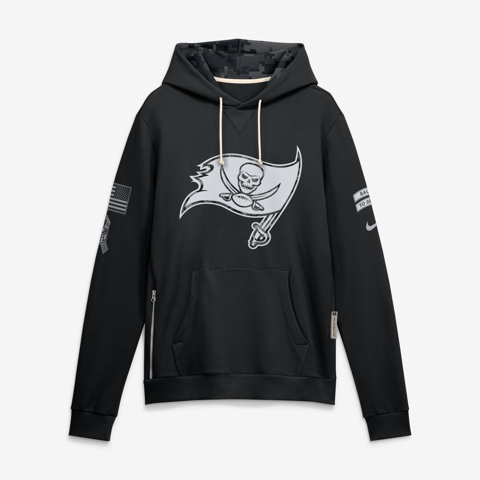 Sweat à capuche Tampa Bay Buccaneers Salute To Service Nike Dri-FIT - Homme