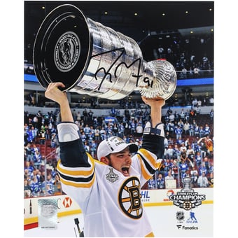 Tyler Seguin Boston Bruins Autographed 8" x 10" 2011 Stanley Cup Champions Raising Cup Photograph