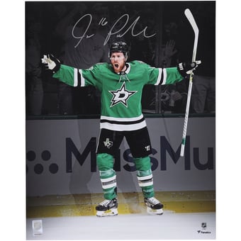 Joe Pavelski Dallas Stars Autographed 16" x 20" Kelly Green Jersey Celebration Spotlight Photograph