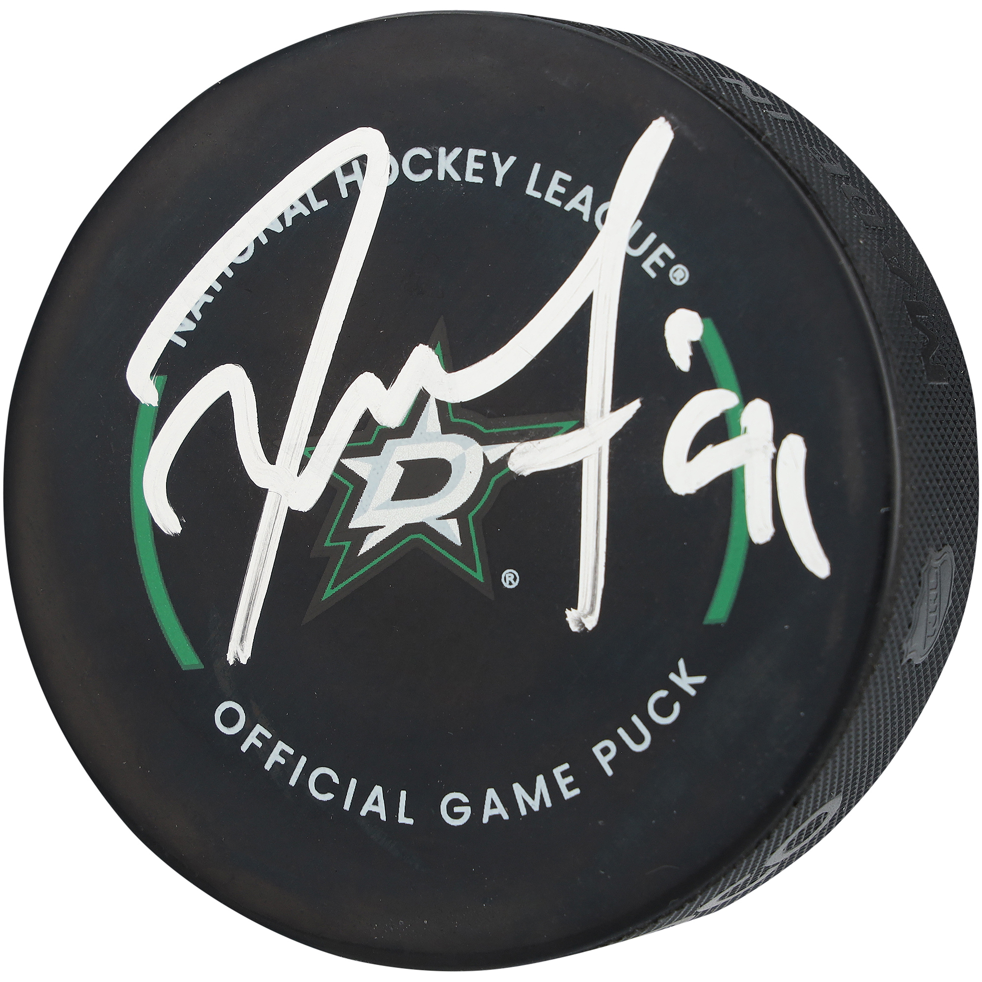 Tyler Seguin Dallas Stars Autographed Official Game Puck