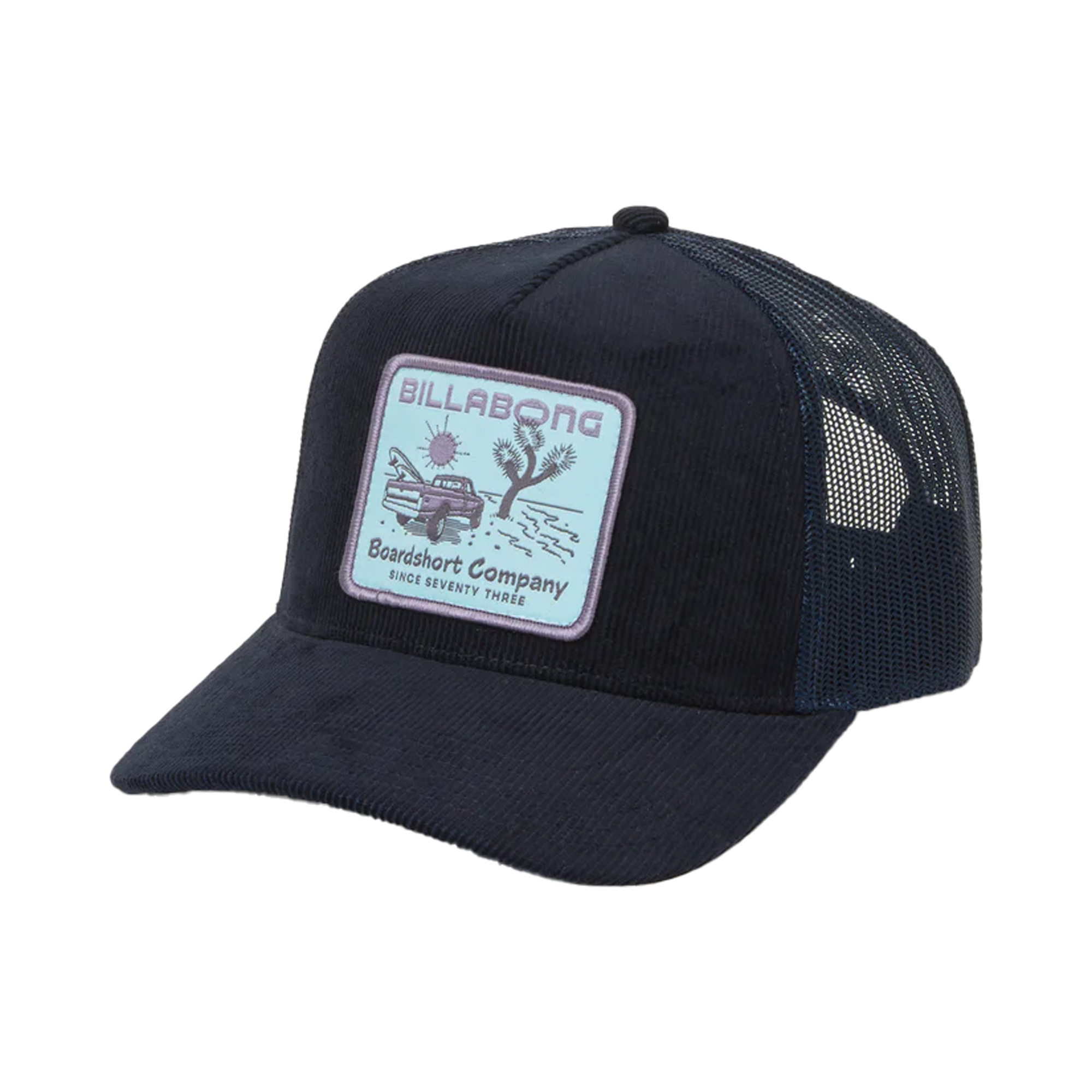 Men's Billabong Navy Peaked Trucker Adjustable Hat
