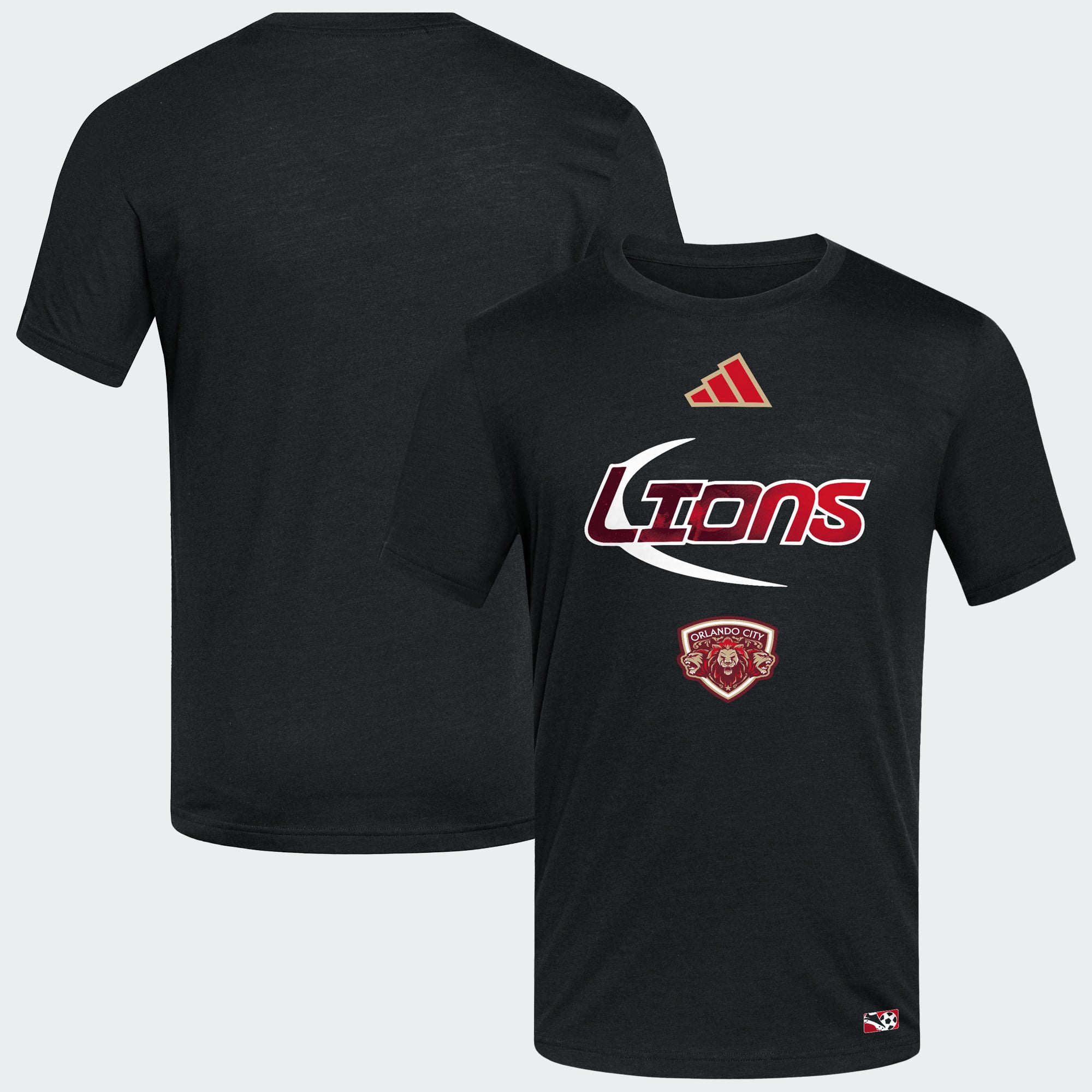 Men's adidas  Black Orlando City SC 2026 Archive Jersey Hook T-Shirt