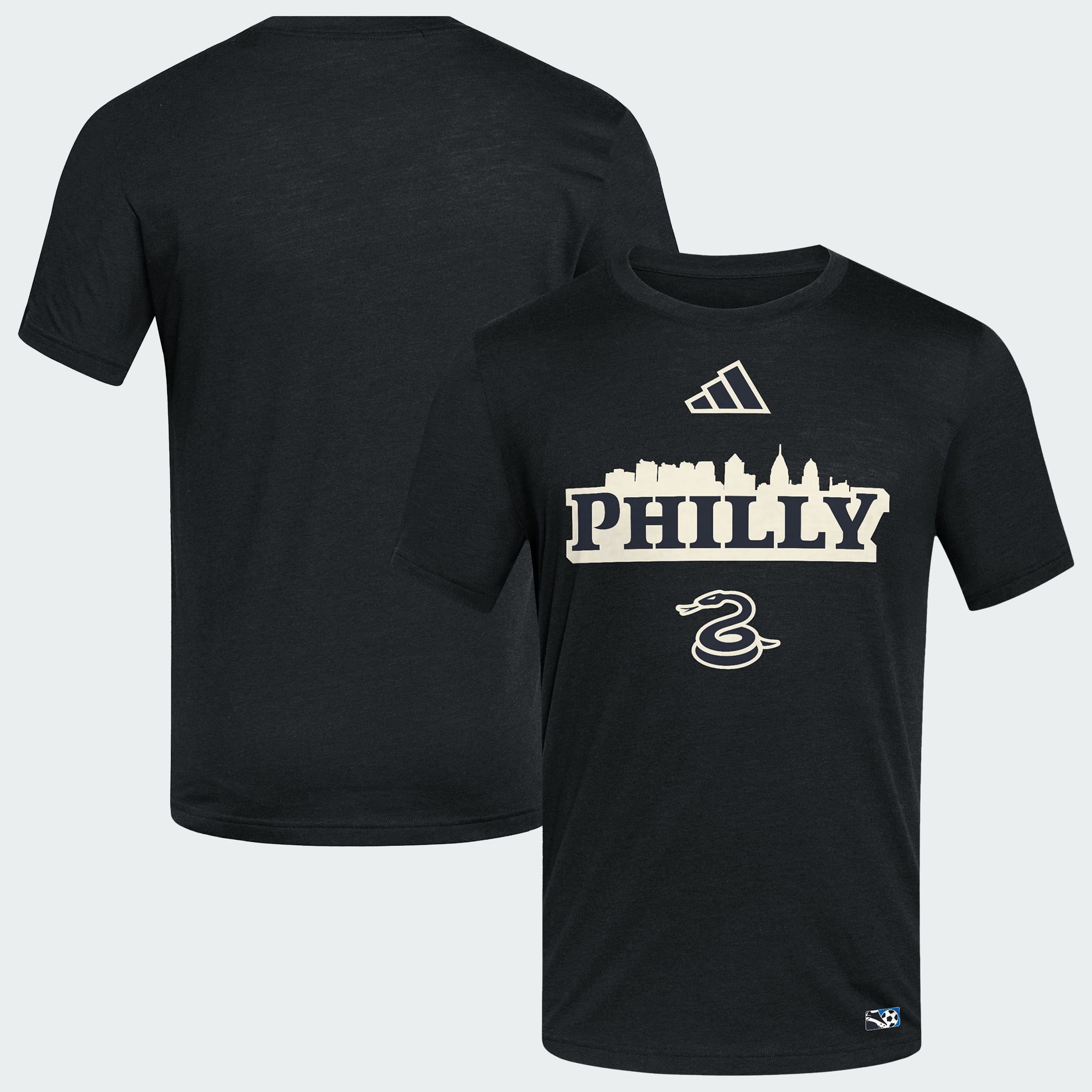 Men's adidas  Black Philadelphia Union 2026 Archive Jersey Hook T-Shirt