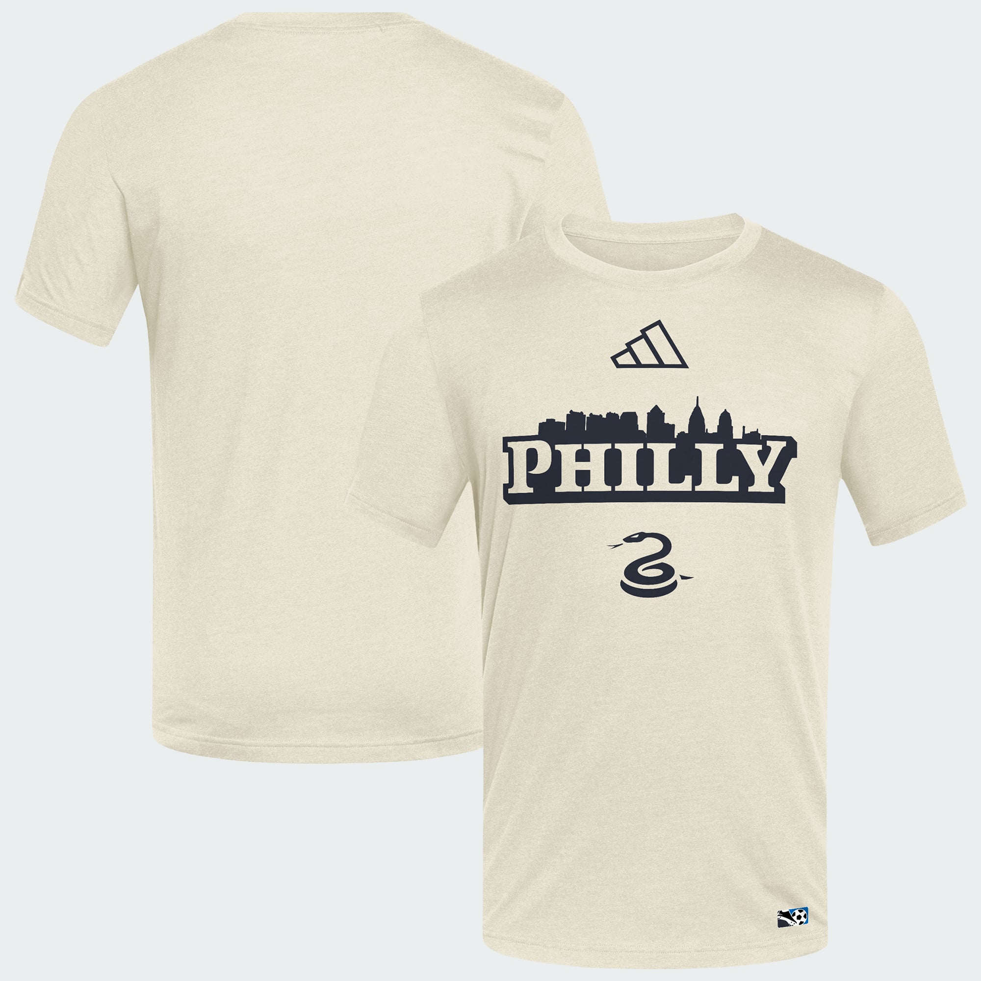 Men's adidas  Tan Philadelphia Union 2026 Archive Jersey Hook T-Shirt