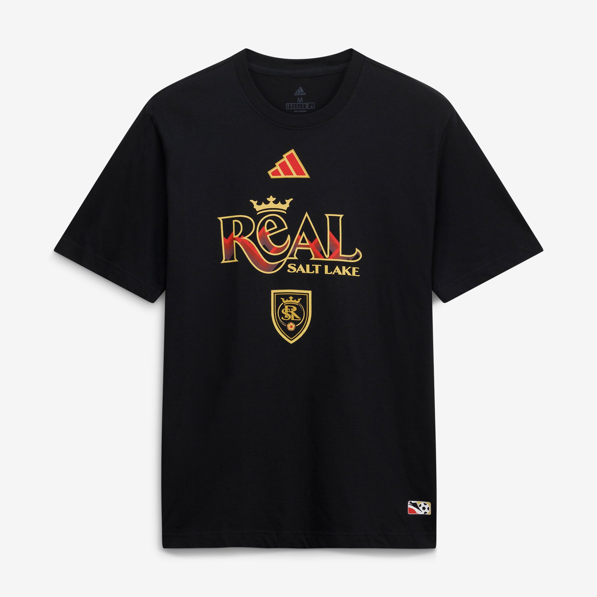 Men's adidas  Black Real Salt Lake 2026 Archive Jersey Hook T-Shirt