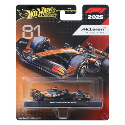 McLaren Hot Wheels Premium Oscar Piastri #81 Car