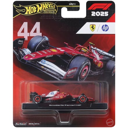 Scuderia Ferrari Hot Wheels Premium Lewis Hamilton #44 Car