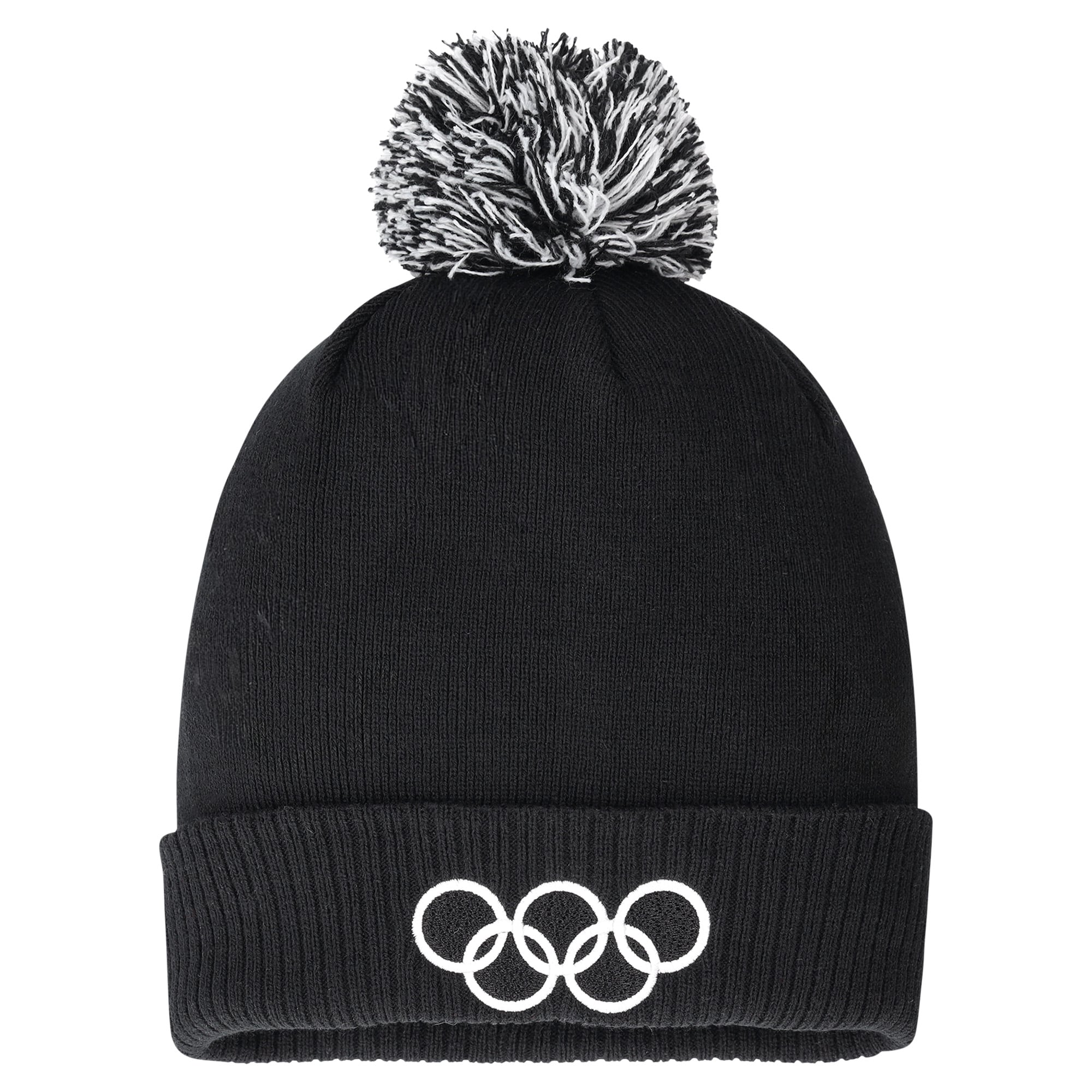 Berretto con pompon The Olympic Collection - Nero