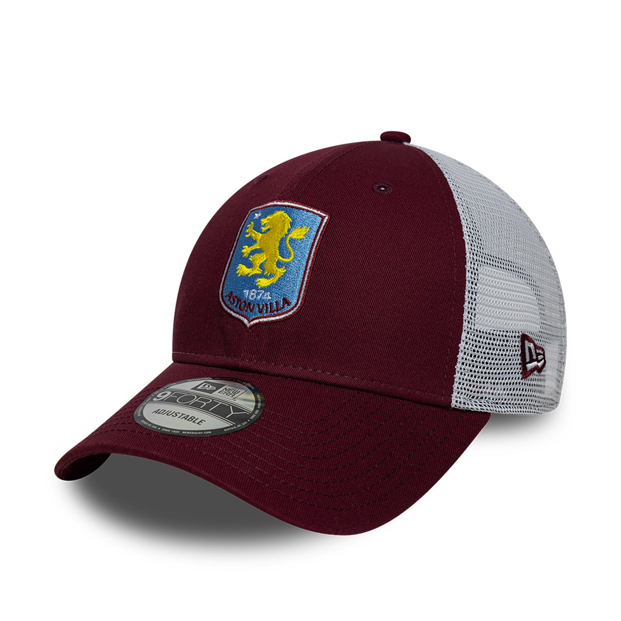 Aston Villa New Era League 9FORTY – Frosted Burgundy – Unisex