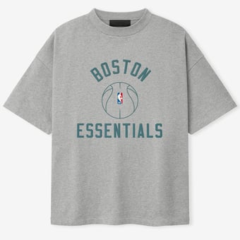 Unisex Fear of God x Barkley L. Hendricks Heather Gray Boston Celtics 90's T-Shirt