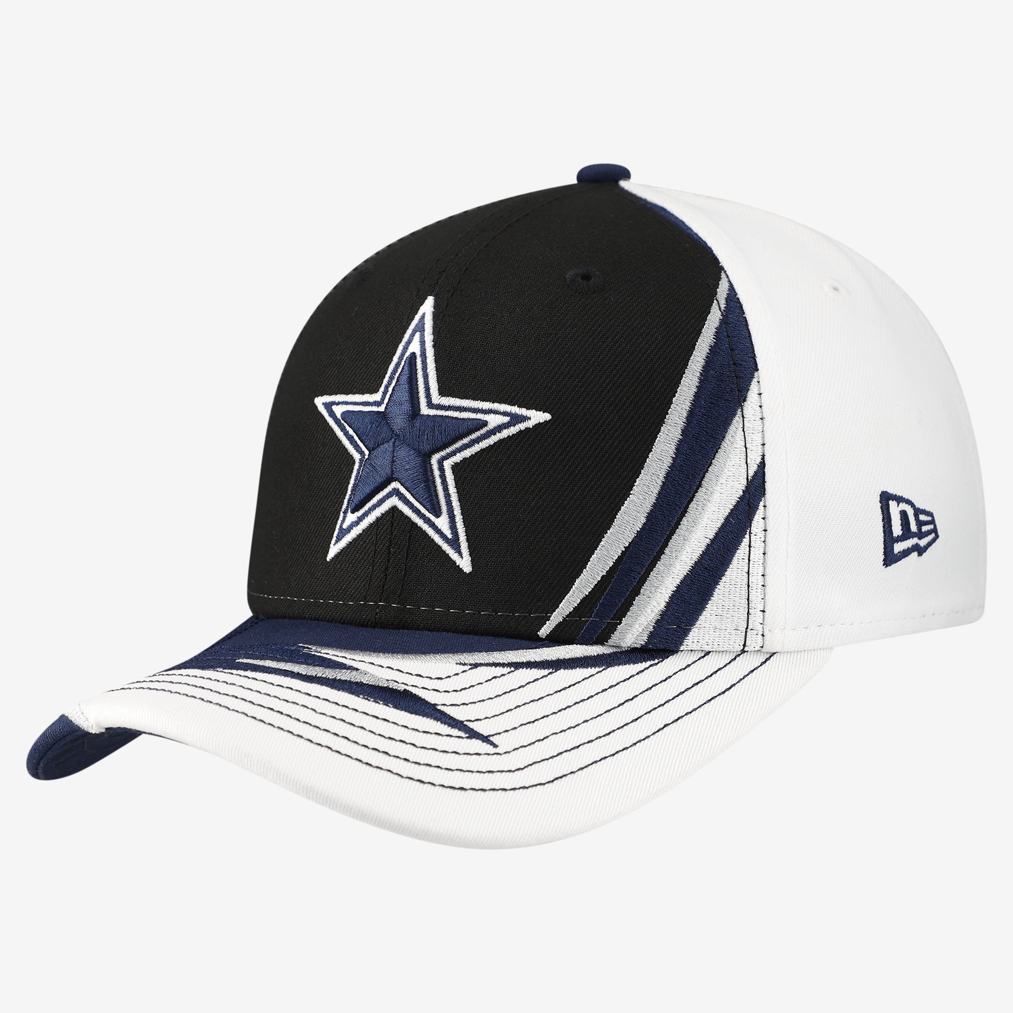 Men's New Era Navy/White Dallas Cowboys Fan 9SEVENTY Adjustable Hat