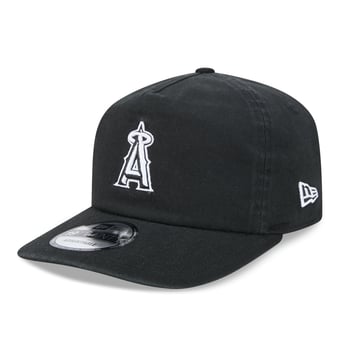 Men's New Era Black Los Angeles Angels 19TWENTY Adjustable Hat