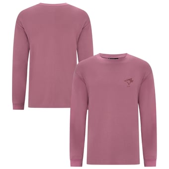 Men's Levelwear Pink Toronto Blue Jays Bridal Rose Luxe Signature Long Sleeve T-Shirt