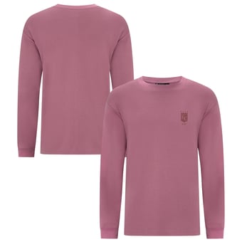 Men's Levelwear Pink Kansas City Royals Bridal Rose Luxe Signature Long Sleeve T-Shirt