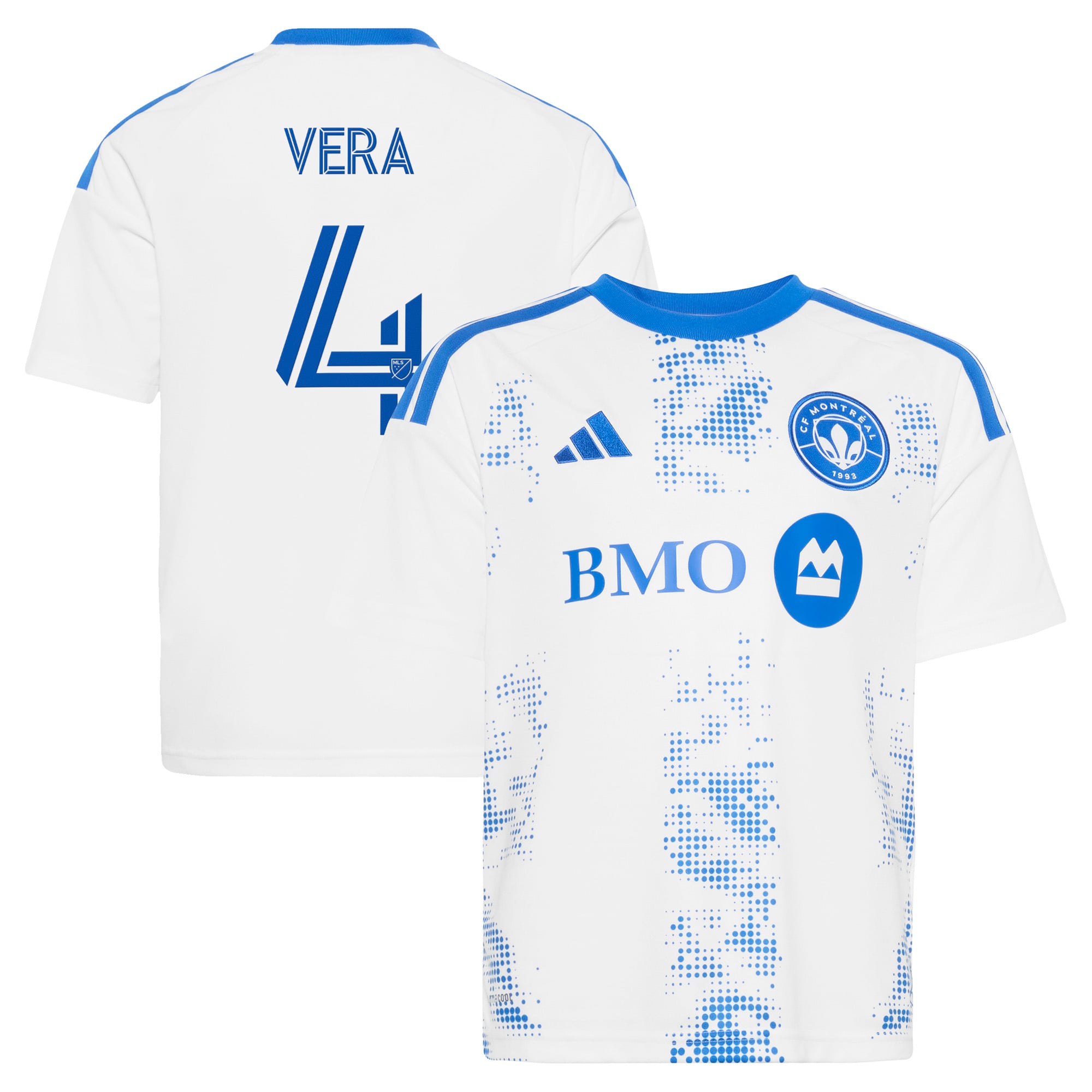 Youth adidas White CF Montreal 2026 The Procure Jersey Replica Jersey