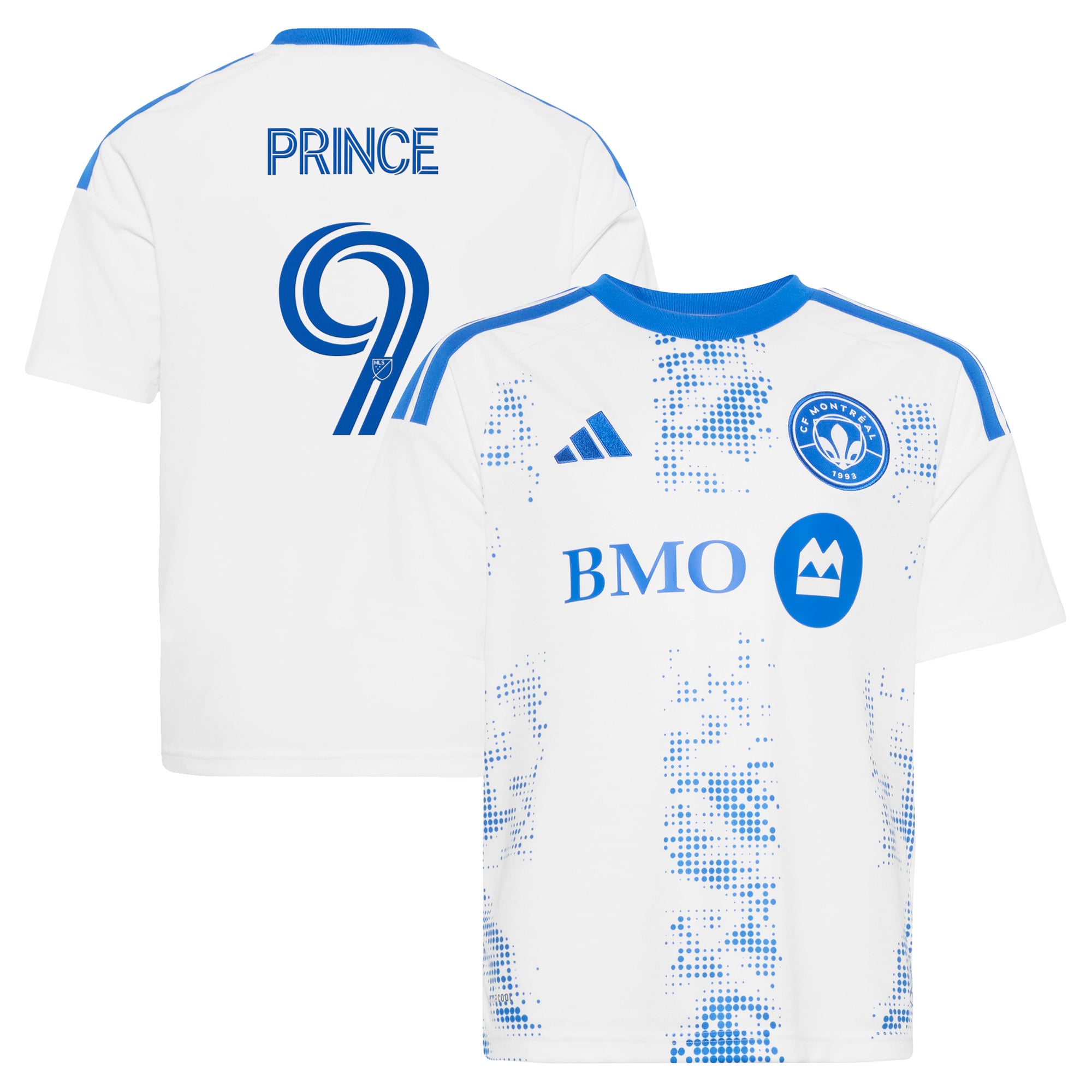 Youth adidas Prince Owusu White CF Montreal 2026 The Procure Jersey Replica Jersey