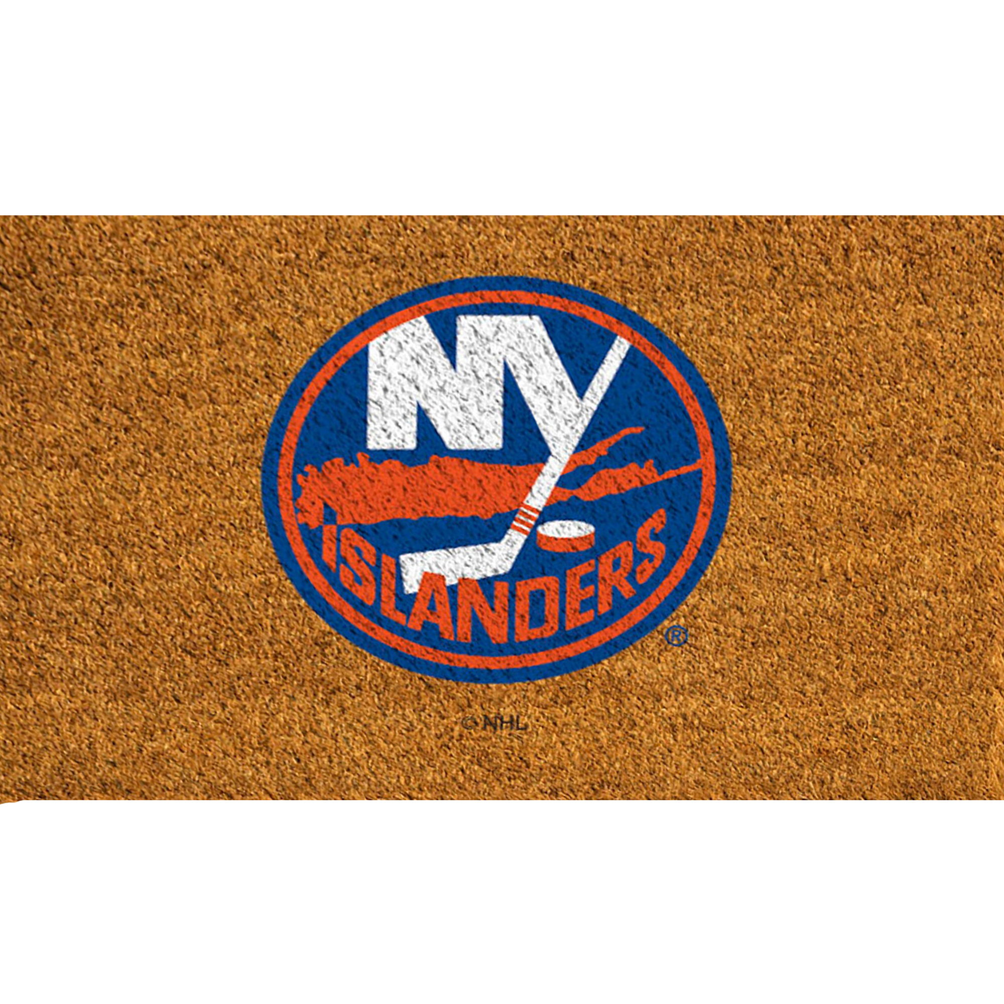 New York Islanders 28" x 16" Team Logo Outdoor Coir Mat