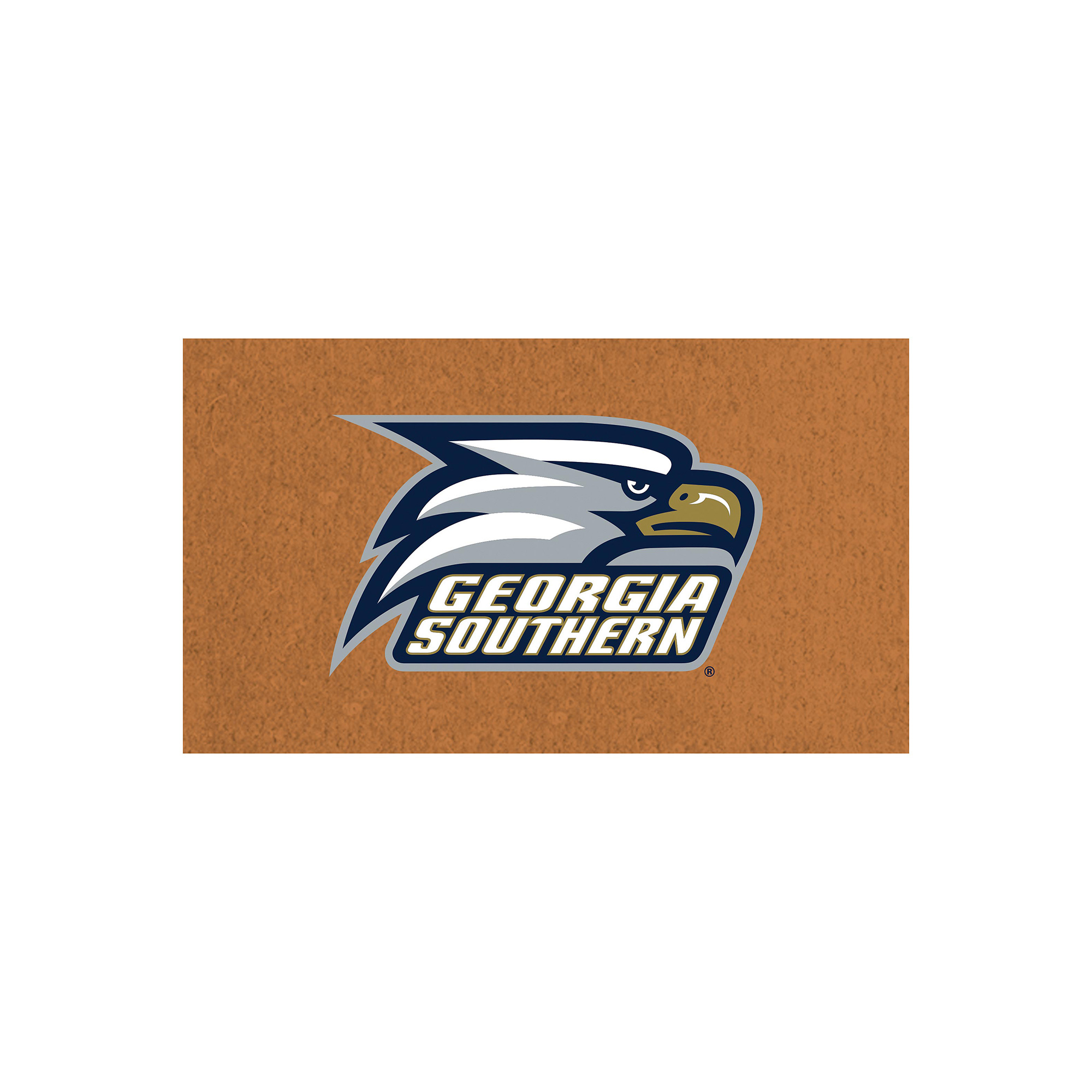 Georgia Southern Eagles 28" x 16" Team Logo Outdoor Coir Mat