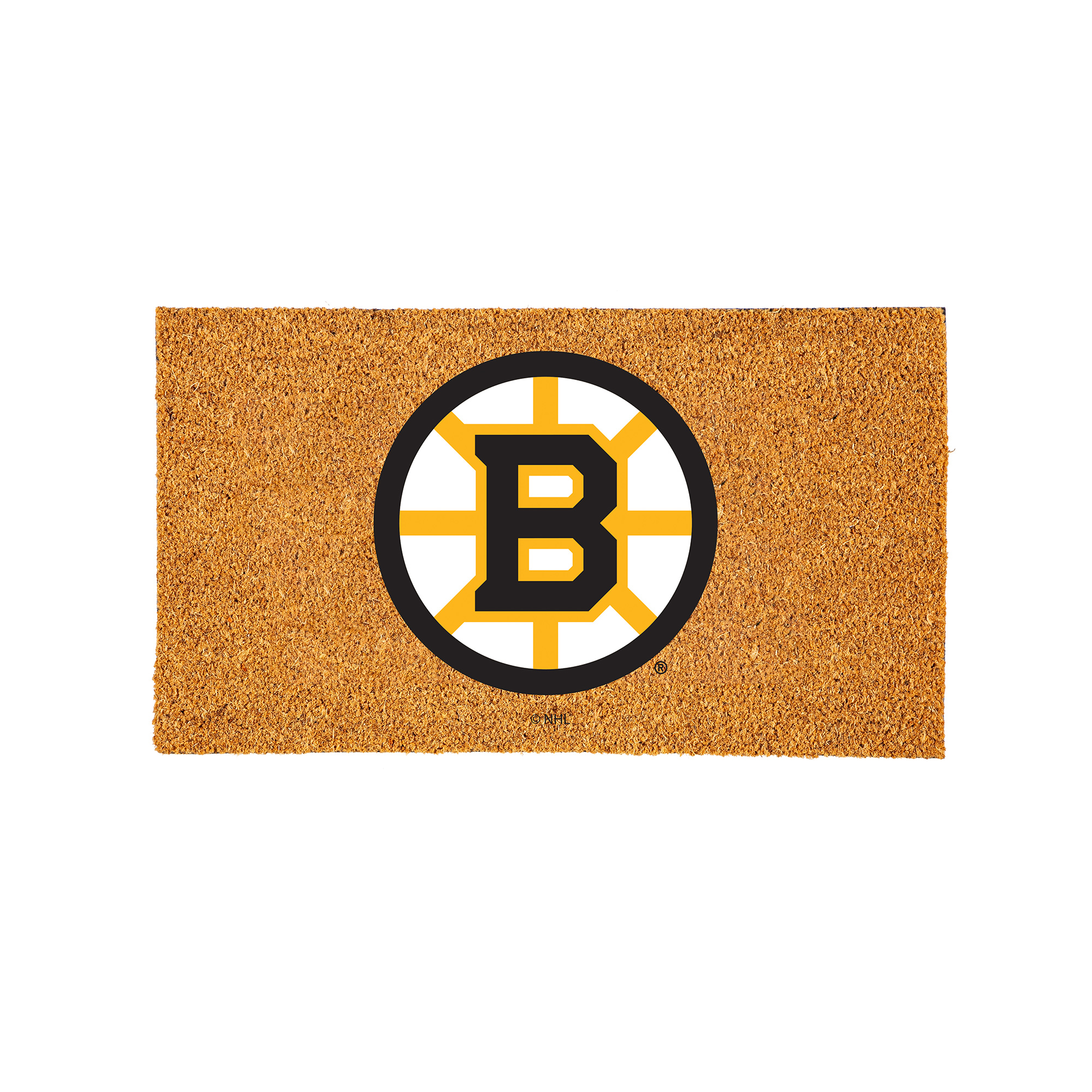 Boston Bruins 28" x 16" Team Logo Outdoor Coir Mat